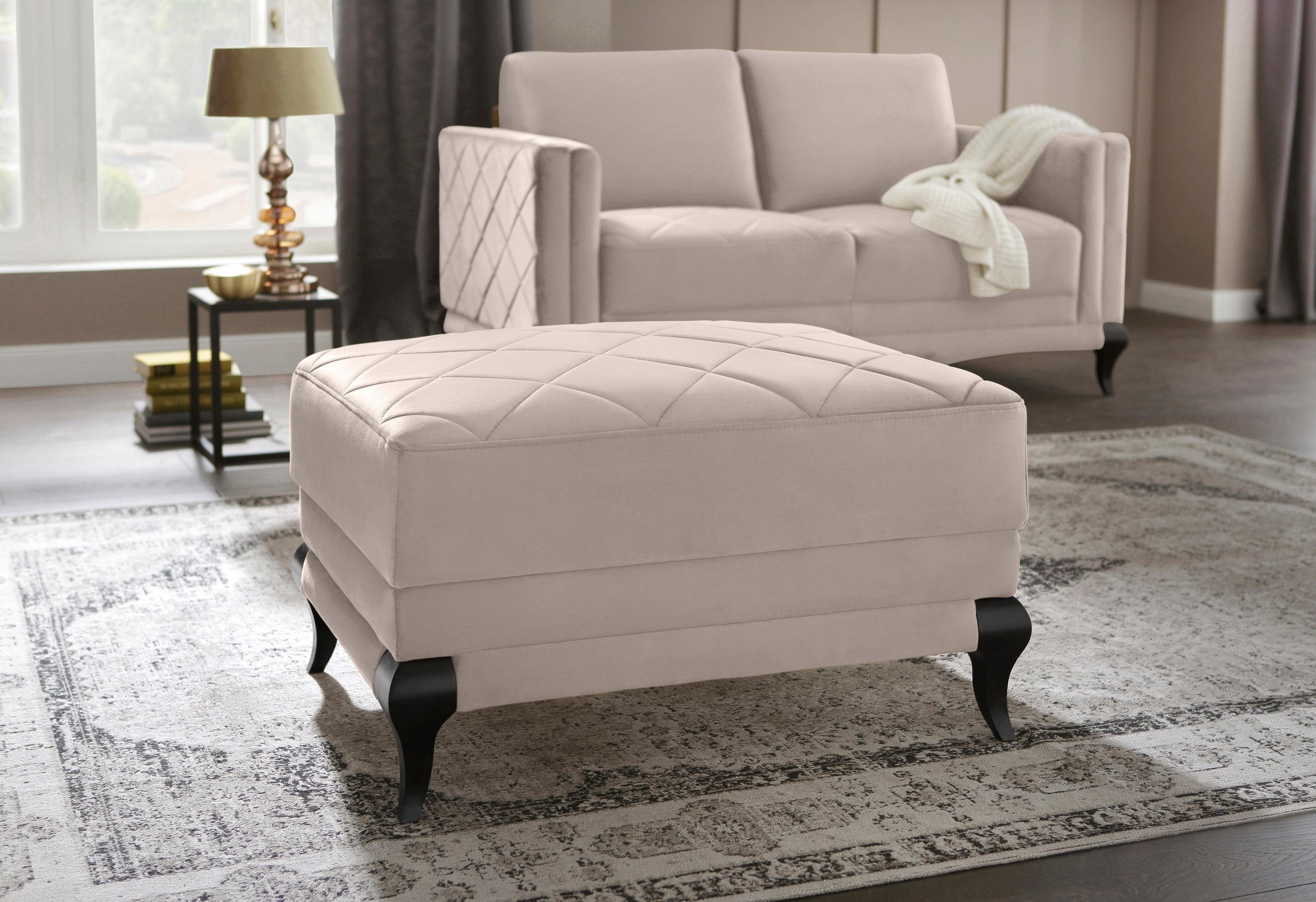 Home affaire Hocker Brahms, mit Stauraumfach günstig online kaufen