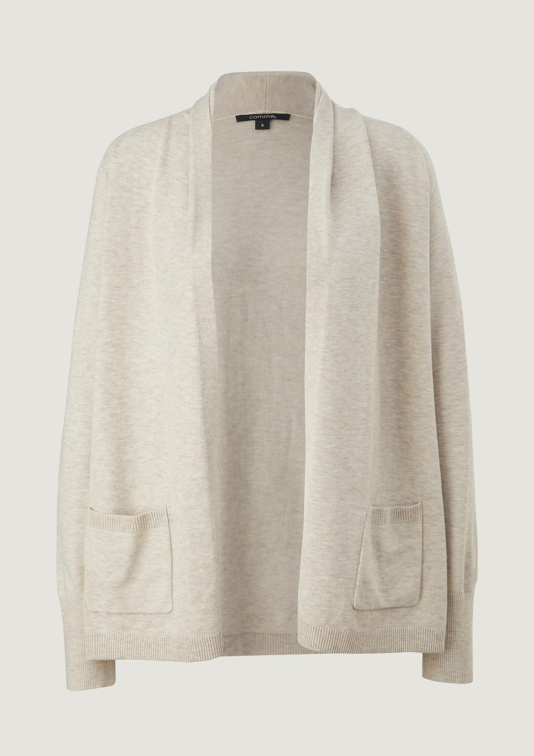 comma Cardigan Strickjacke Jacke aus Viskosemix
