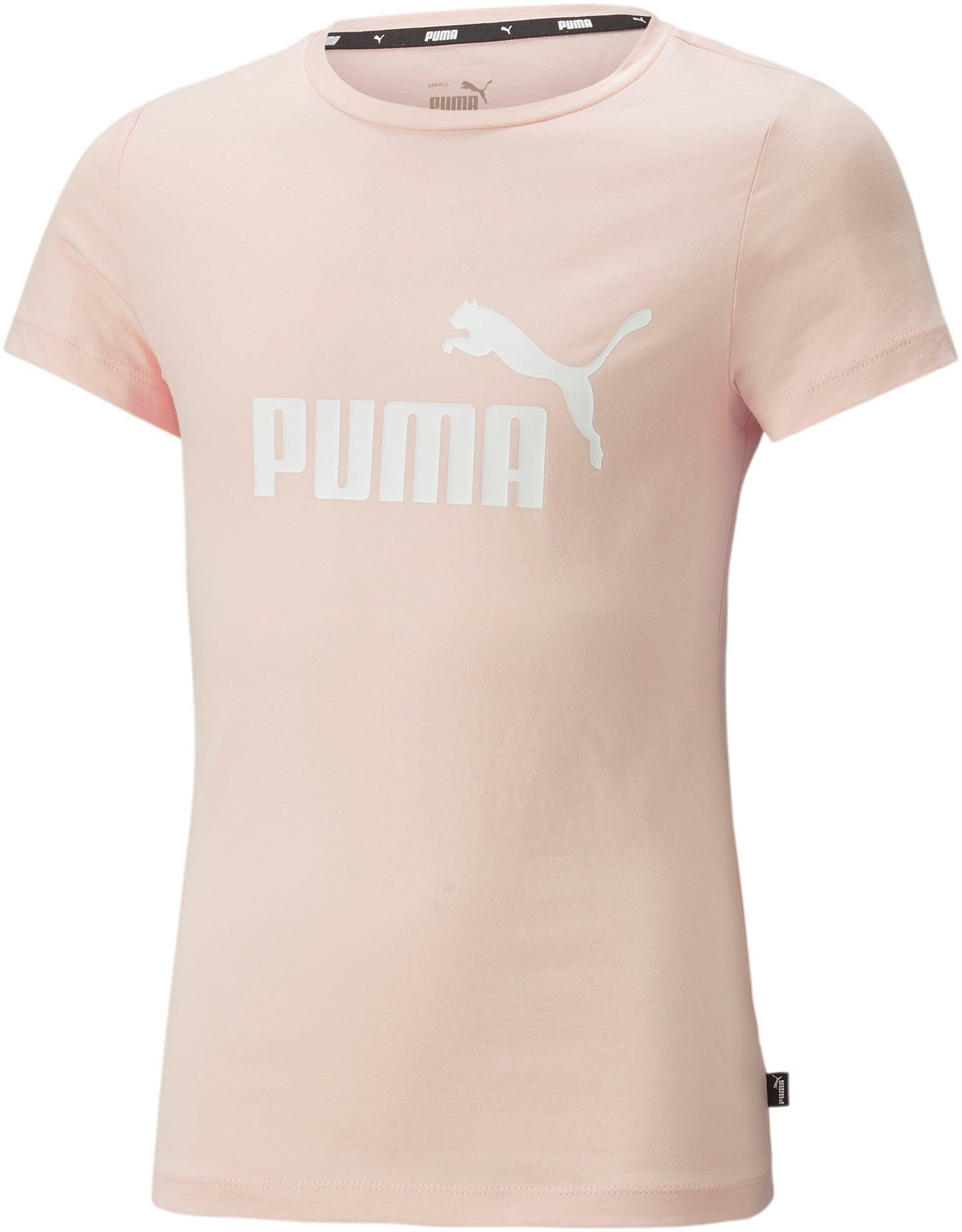 PUMA T-Shirt ESS LOGO TEE ROSE DUST G