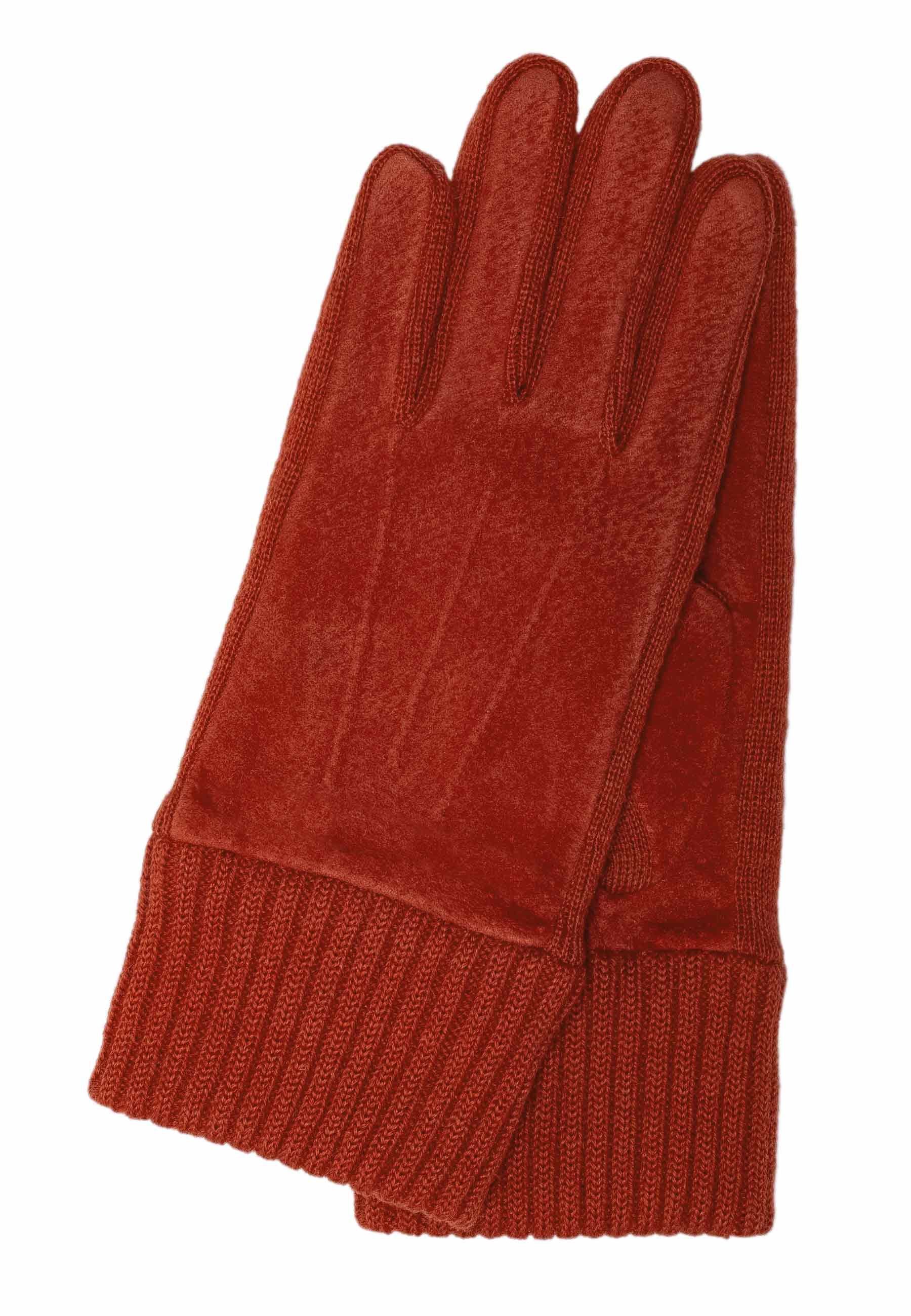 KESSLER Lederhandschuhe LIV (Paar, 1-St., Handschuhe) Pig Suede Leder, Komfort Fit, kuscheliges REPREVE® Fleecefutter