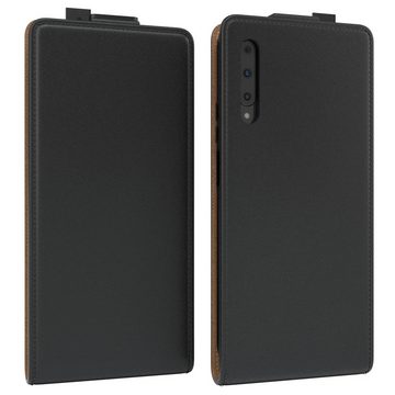 EAZY CASE Handyhülle Flipcase für P Smart Pro /Y9s (2019) /Honor 9X Pro 6,59 Zoll, Tasche Klapphülle Handytasche zum Aufklappen Etui Kunstleder Schwarz