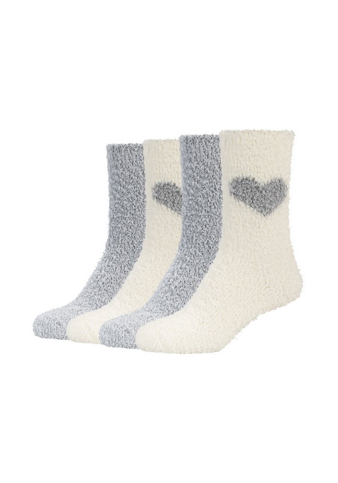 Tamaris Socken (4 Paar) im 4er-Pack, wärmend, mit weichen Zehenstreifen