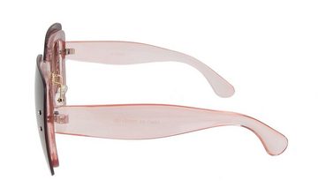 Ella Jonte Sonnenbrille im topmodischen Look Statement aufgesetzte Gläser Glitzereffekt