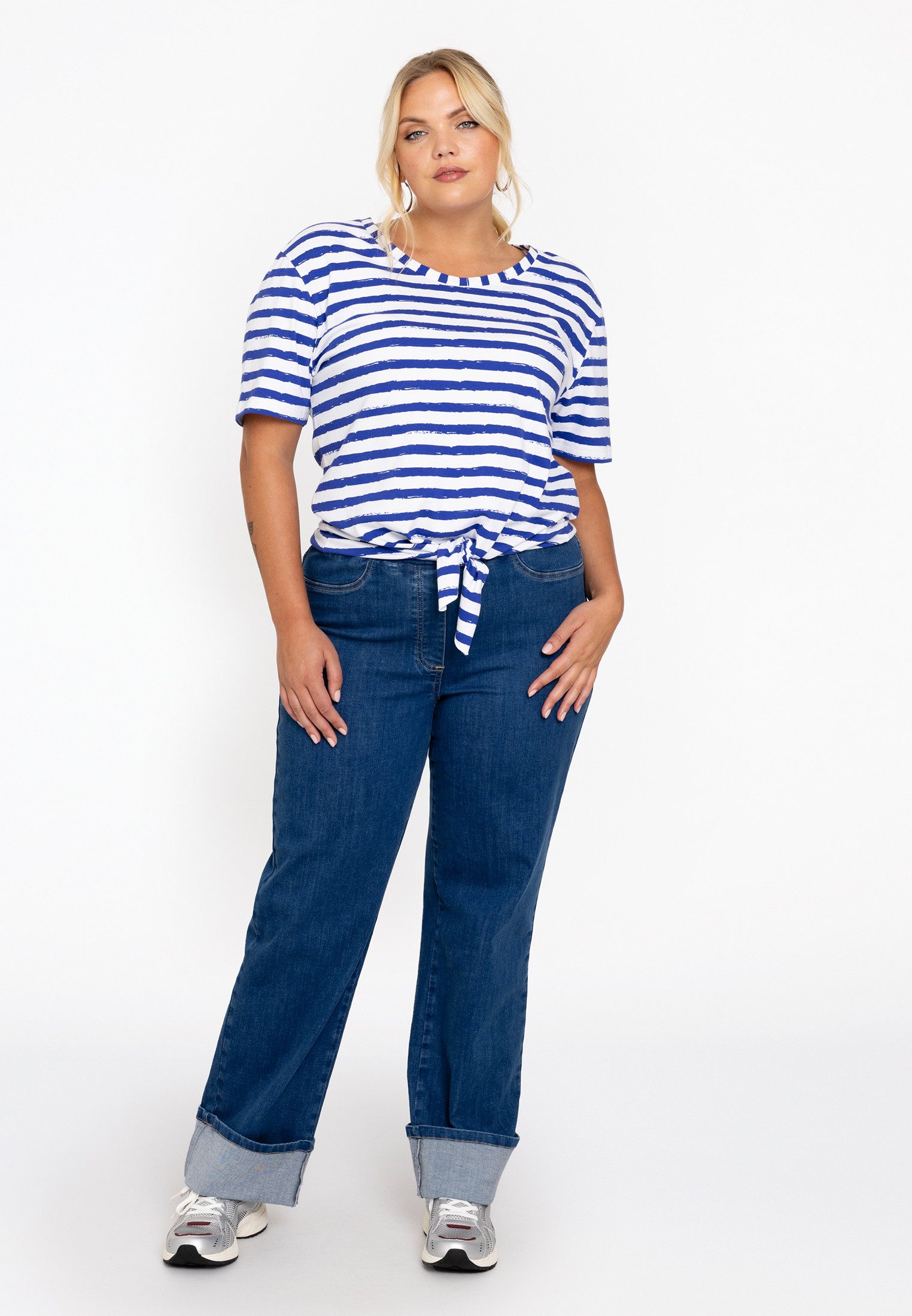 YOEK Langarmshirt Damen T-shirt Große Größen günstig online kaufen