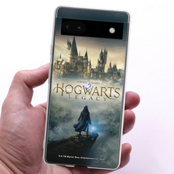 DeinDesign Handyhülle Hogwarts Legacy Offizielles Lizenzprodukt Harry Potter Hogwarts Legacy, Google Pixel 6a Silikon Hülle Bumper Case Handy Schutzhülle