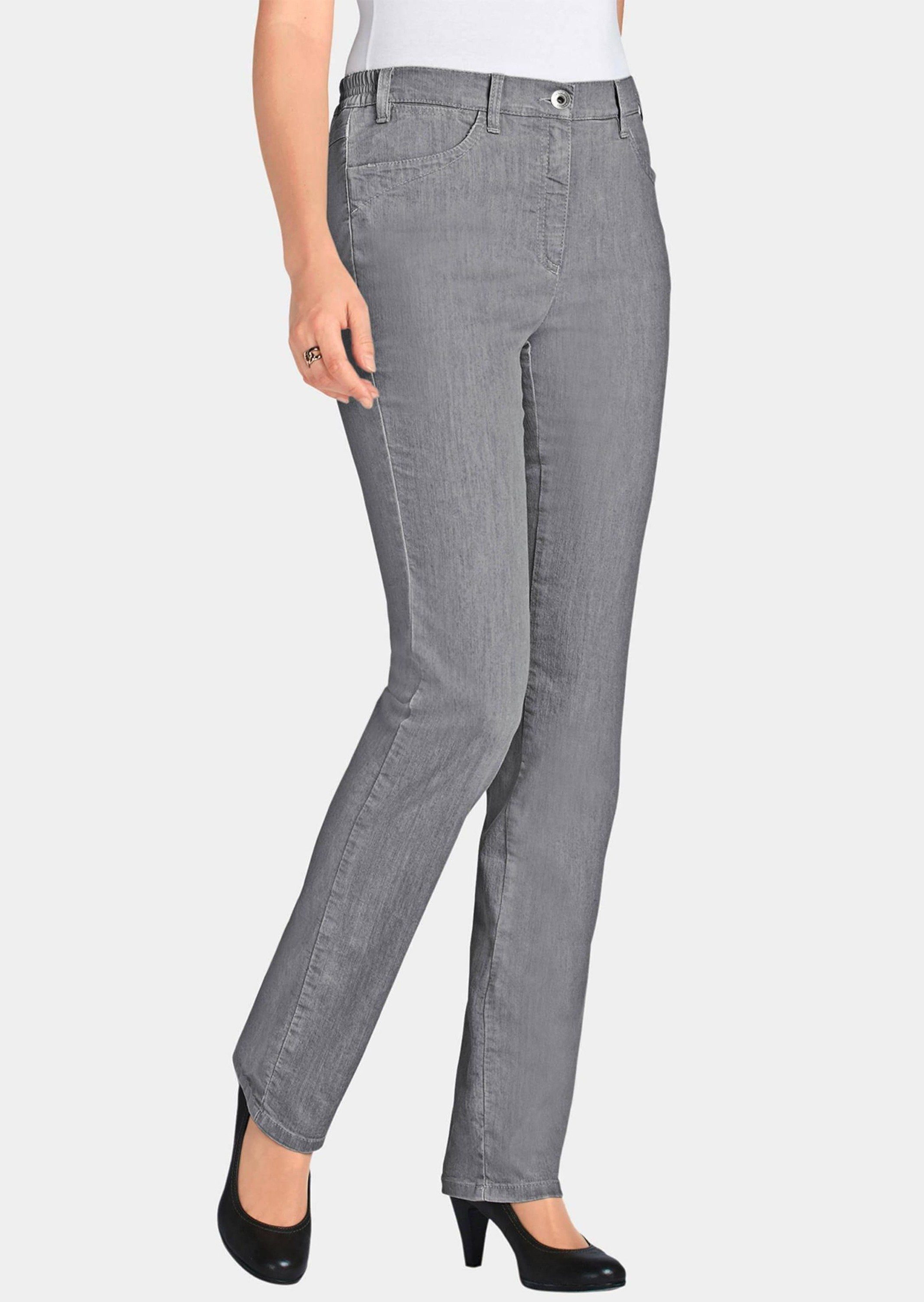 Bequeme Jeans Denimhose mit Stretchkomfort