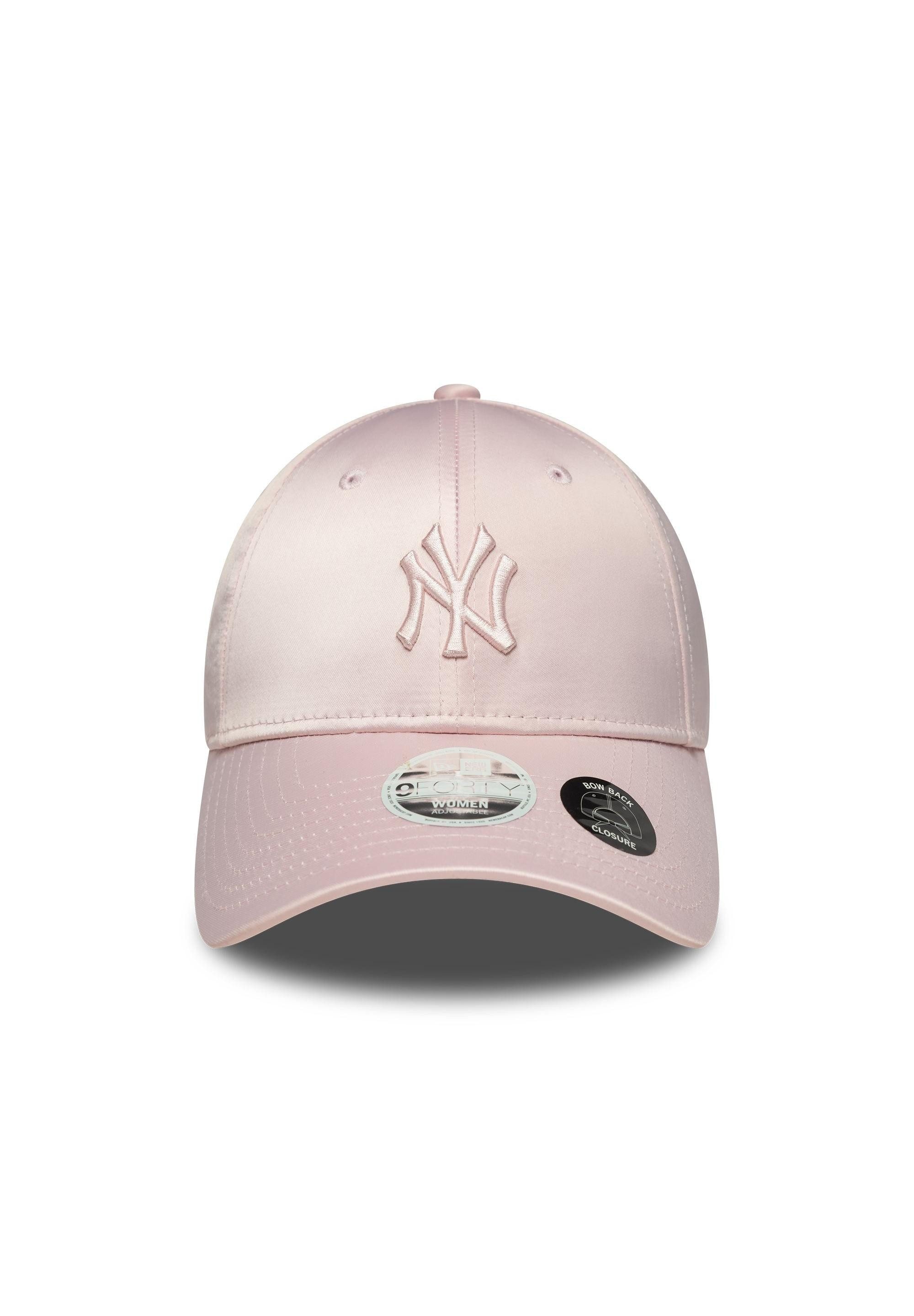 New Era Baseball Cap New York Yankees New Era Satin Bow 9Forty Women Cap Rosa (1-St)