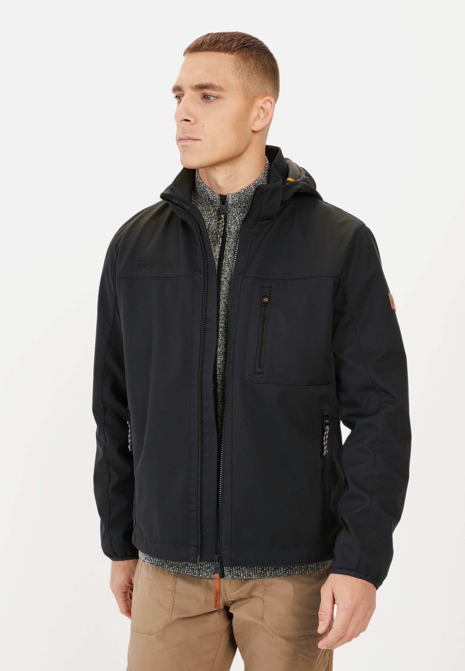 camel active Softshelljacke aus recyceltem Polyester günstig online kaufen