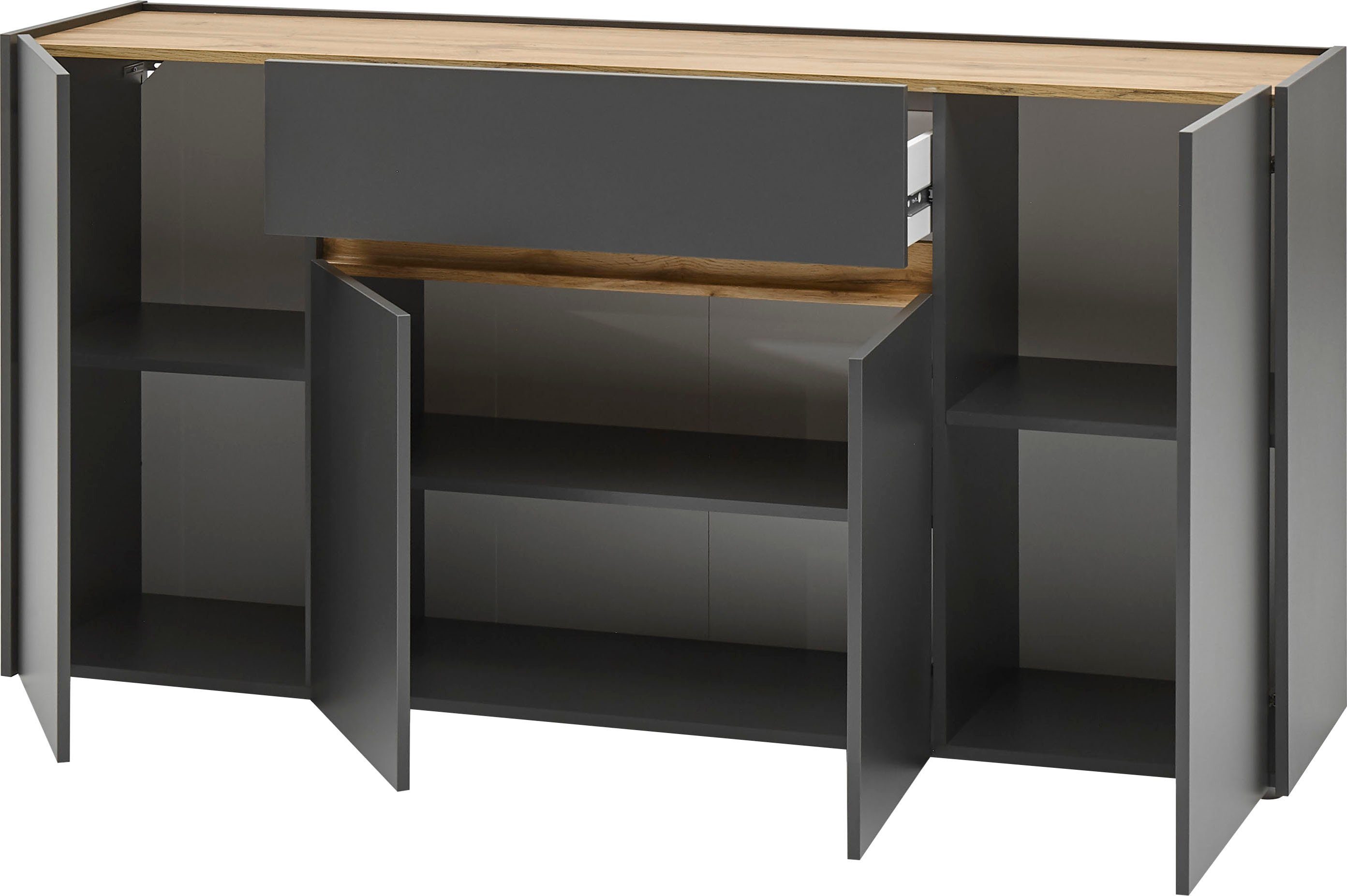 Home affaire Sideboard City/Giron, Breite ca. 170 cm