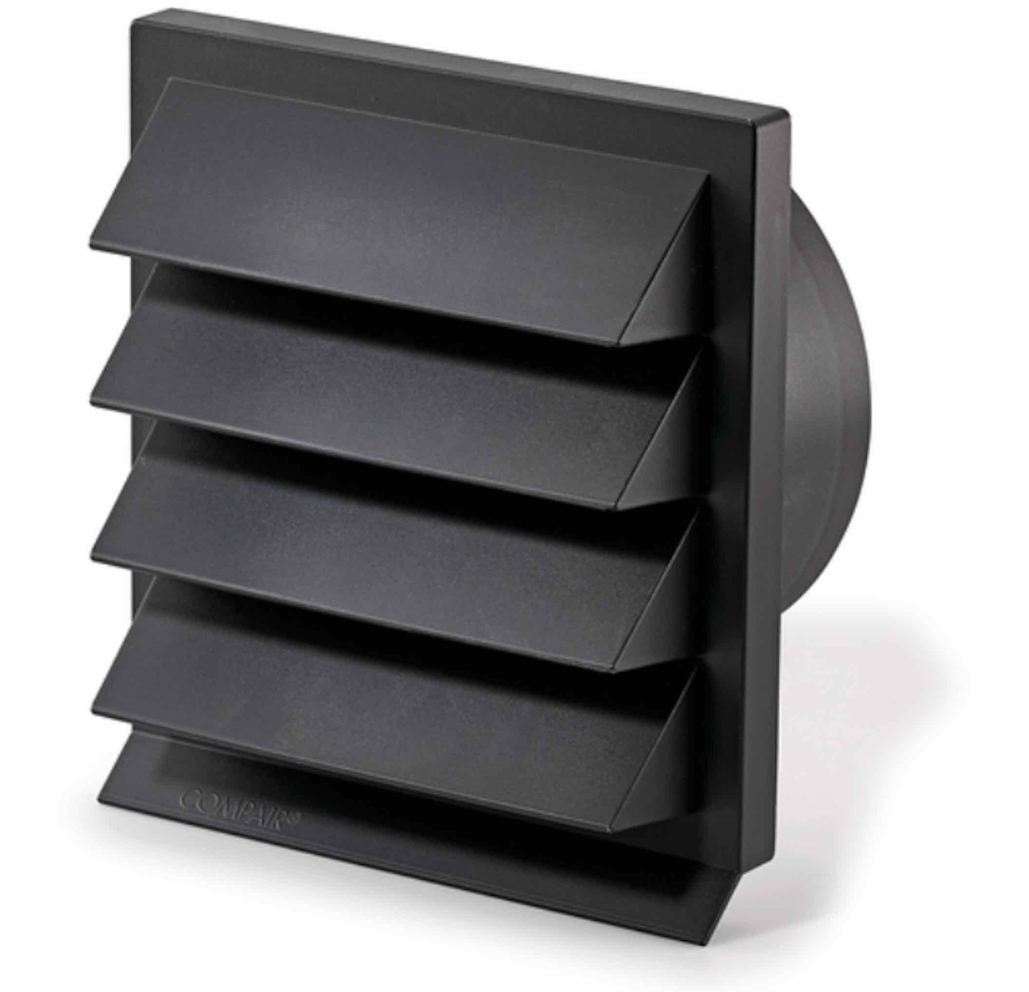 Naber Lüftungsschacht NABER K-Jal 150 Außenjalousie ohne Rückstauklappe anthrazit