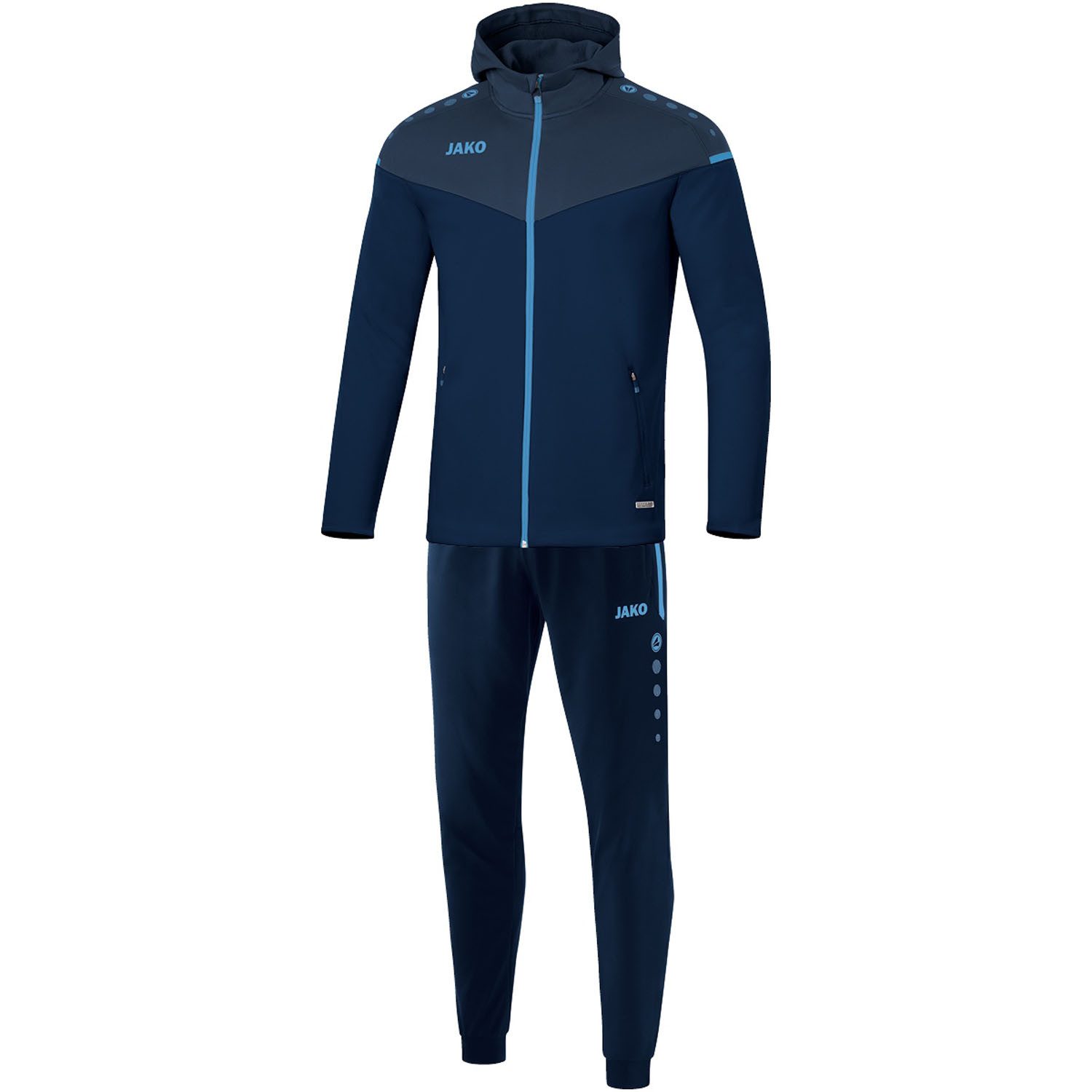 Trainingsanzug Jako Herren Trainingsanzug Polyester Champ 2.0 mit Kapuze M9420