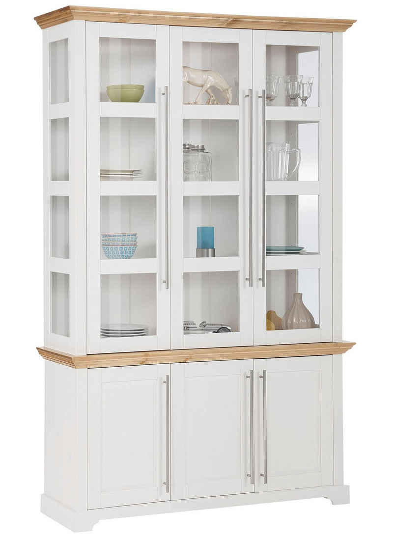 Home affaire Vitrine Meliss Aus Massivholz