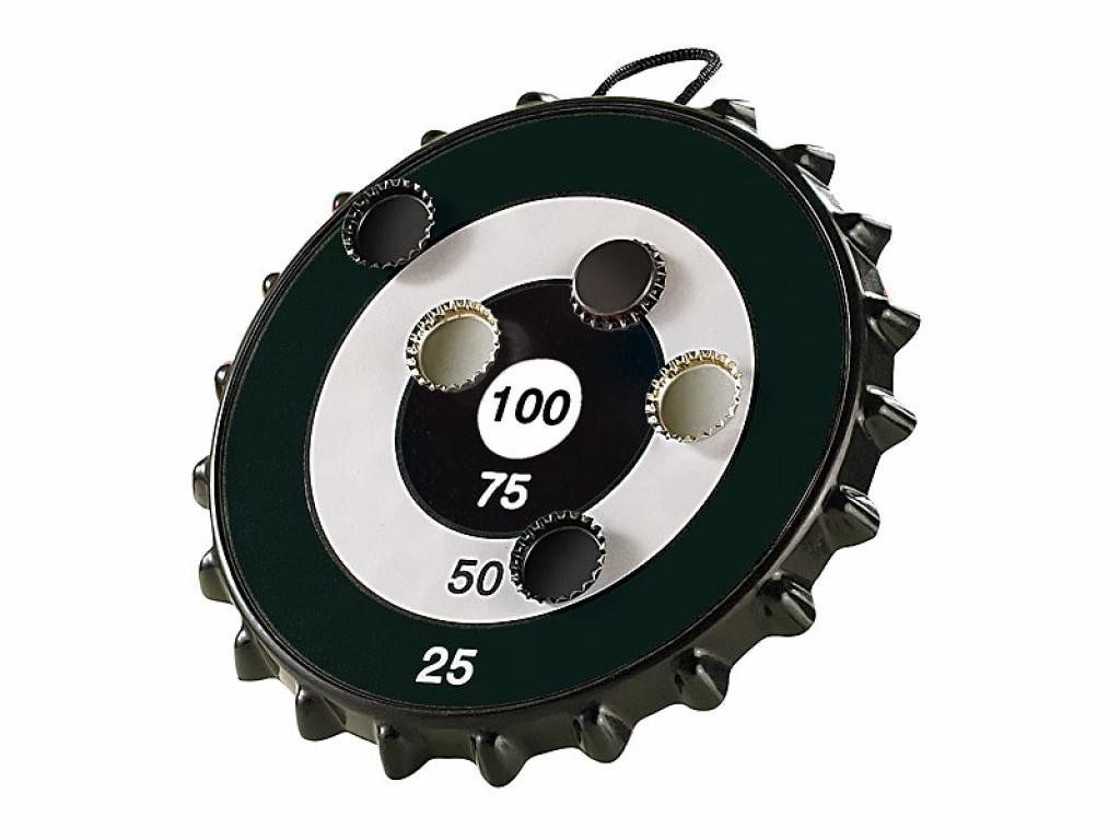 Dartscheibe Playtastic Magnetisches Kronkorken-Dartspiel Spiel Zielscheibe