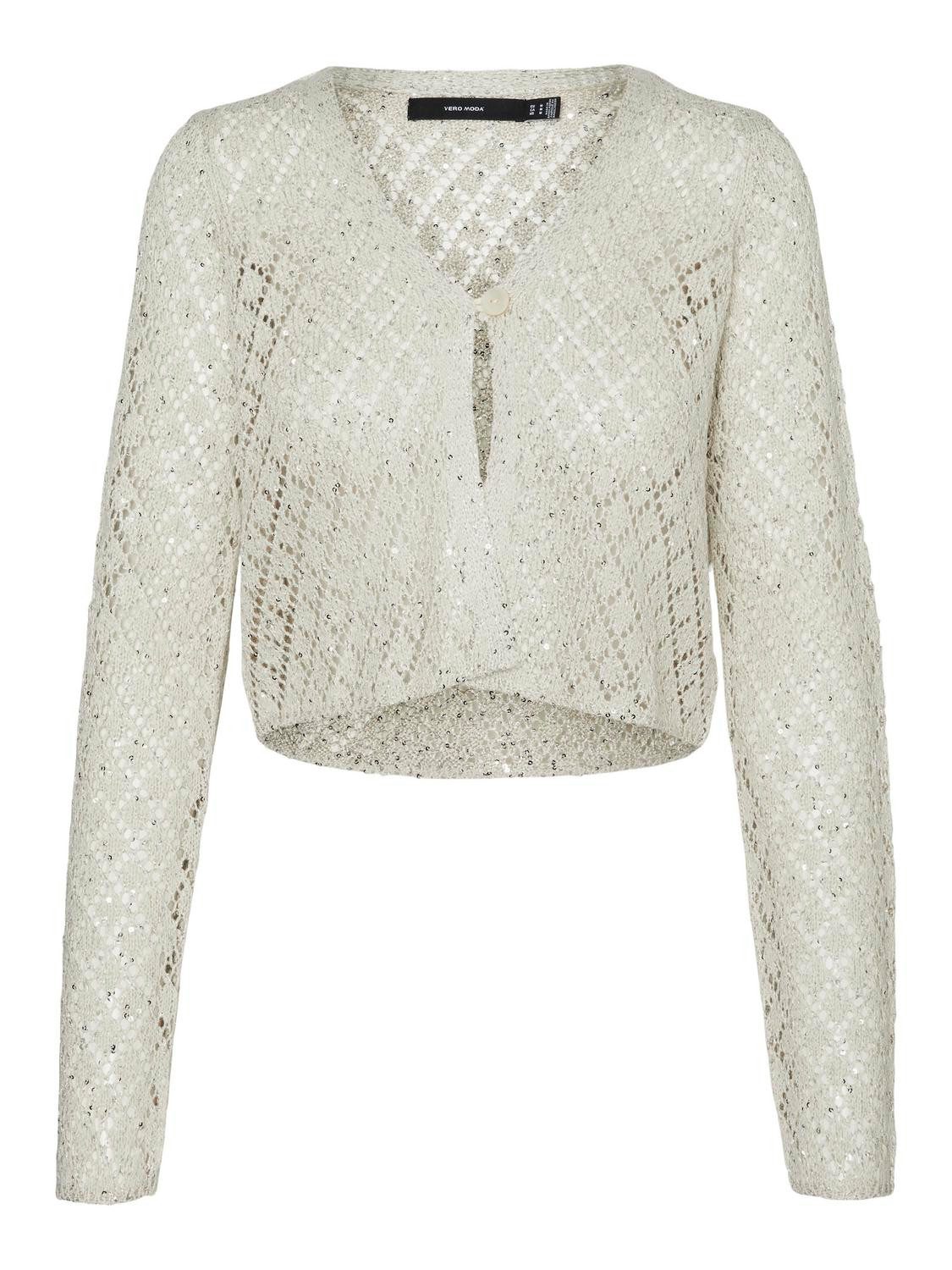 Vero Moda Strickjacke VMLEILANI STITCH LS CROPPED CARDIGA