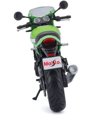 Maisto® Modellmotorrad Modellmotorrad - Kawasaki Z900RS Cafe (grün, Maßstab 1:12), Maßstab 1:12, detailliertes Modell