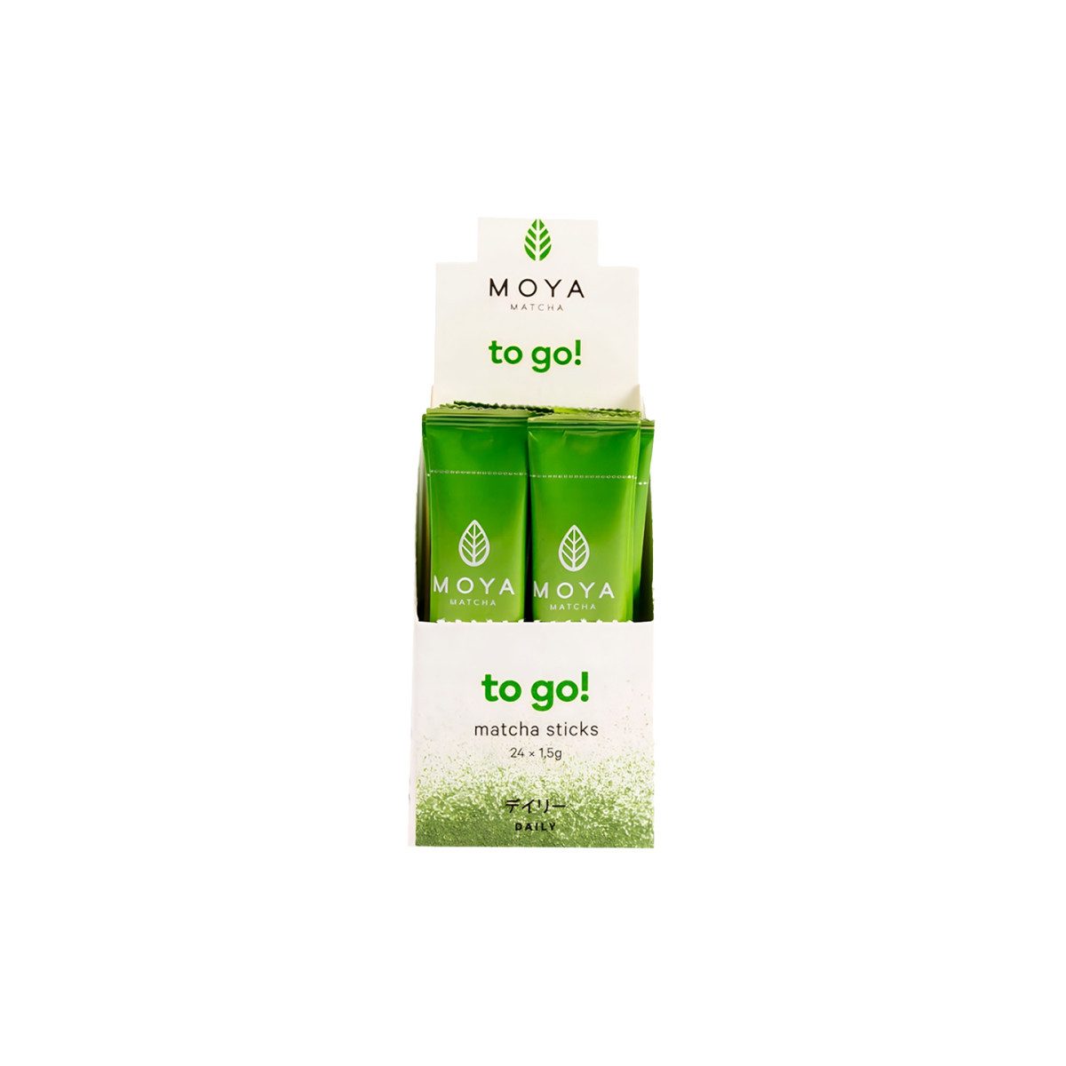 Moya Tee Bio-Matcha-Sticks Moya Matcha To Go! Daily, 24 Stk.