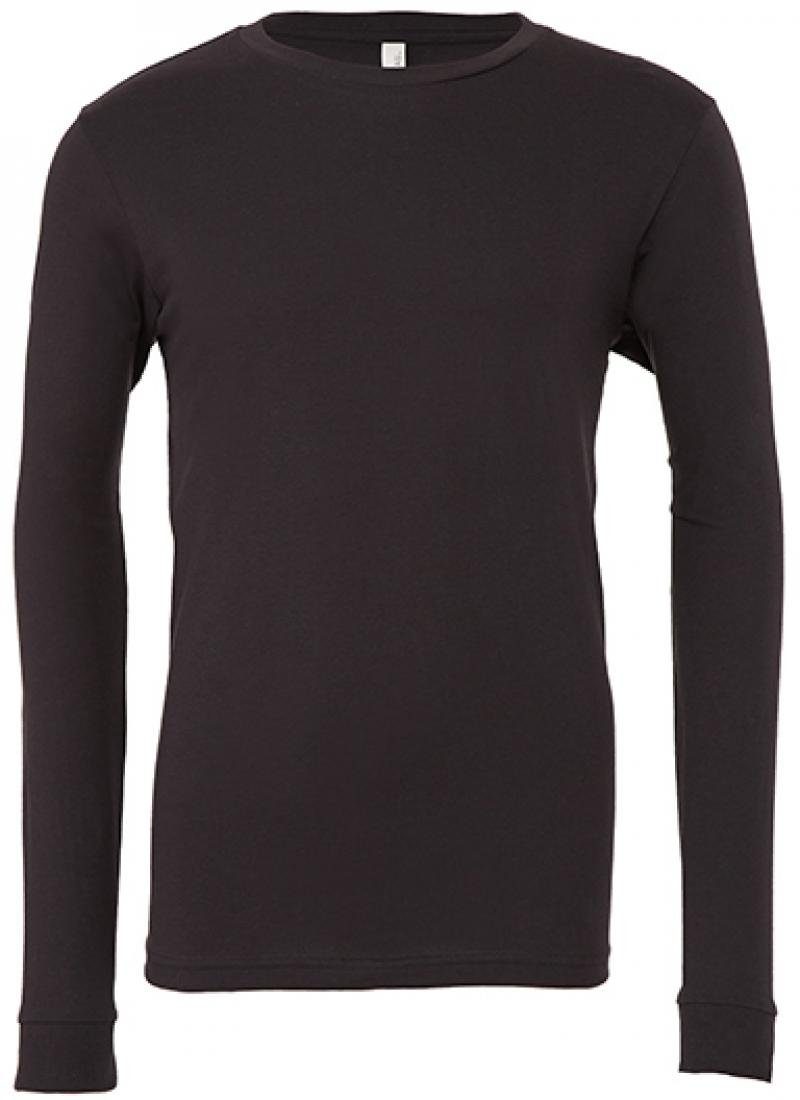 Bella + Canvas Langarmshirt Herren Jersey Long Sleeve Tee,ringgesponnene Baumwolle