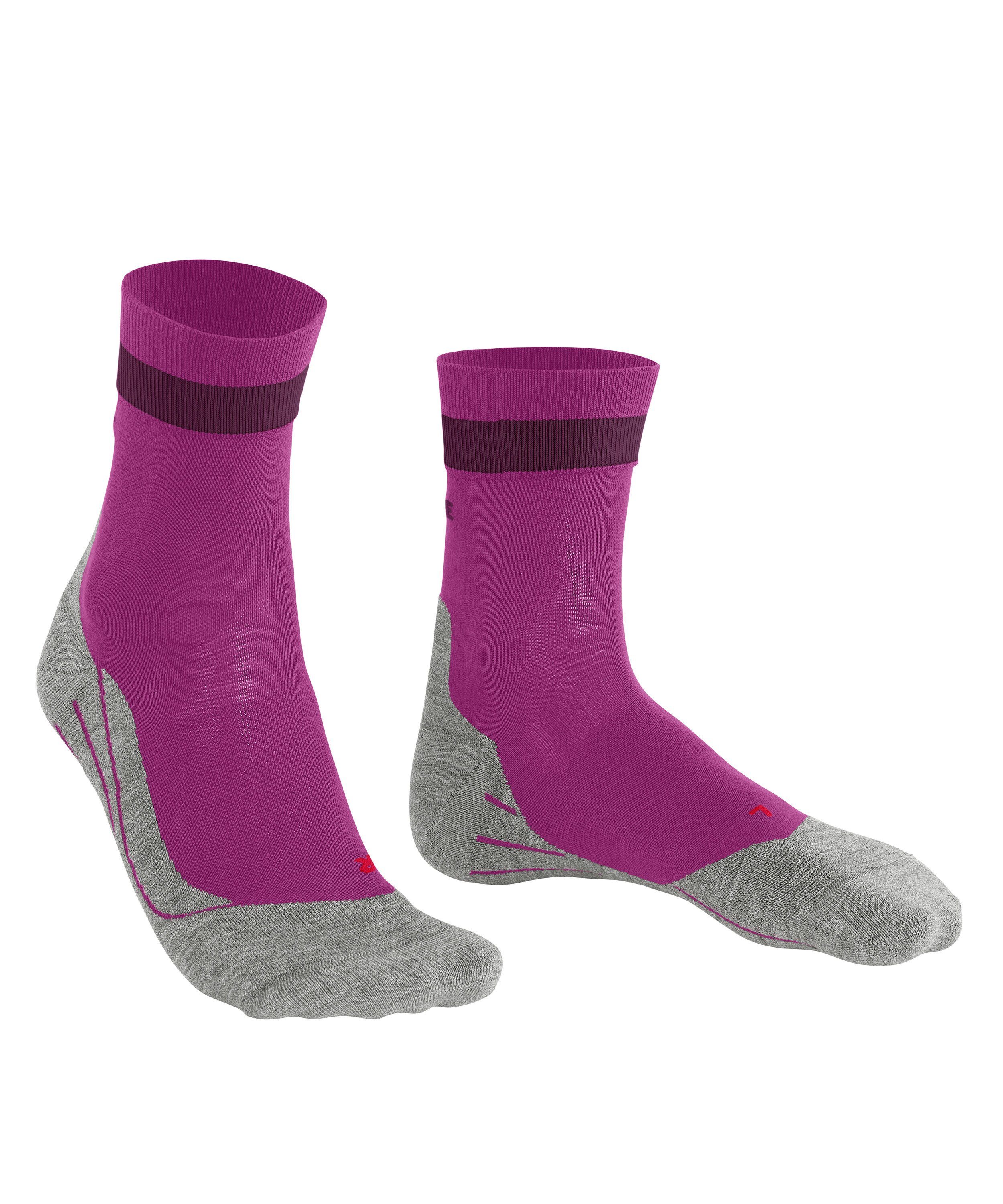 mittlerer FALKE mit (8693) Endurance leichte Laufsocken Polsterung Laufsocke RU4 fuchsia (1-Paar)