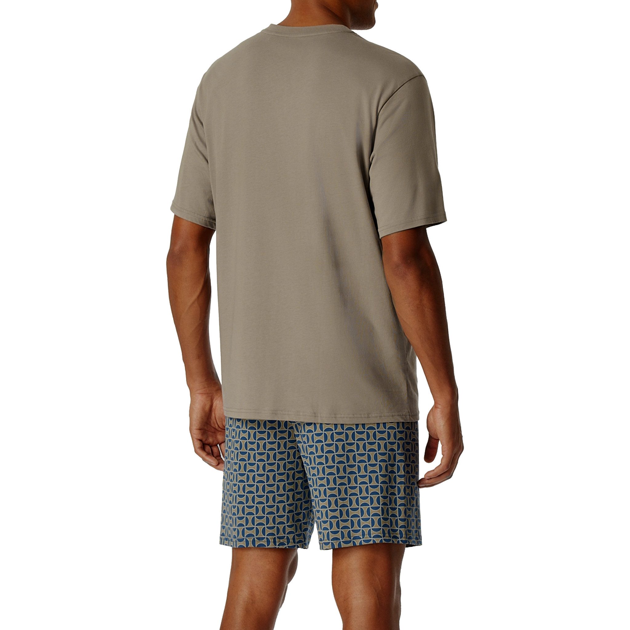 Schiesser Shorty Schlafanzug-Set kurz (2 tlg) mit Muster – Bild 3 von 5
