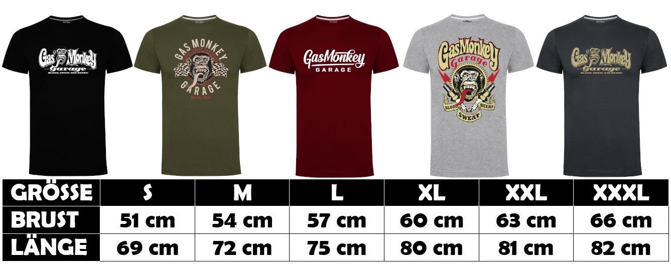 Gas Monkey Garage T-Shirt günstig online kaufen