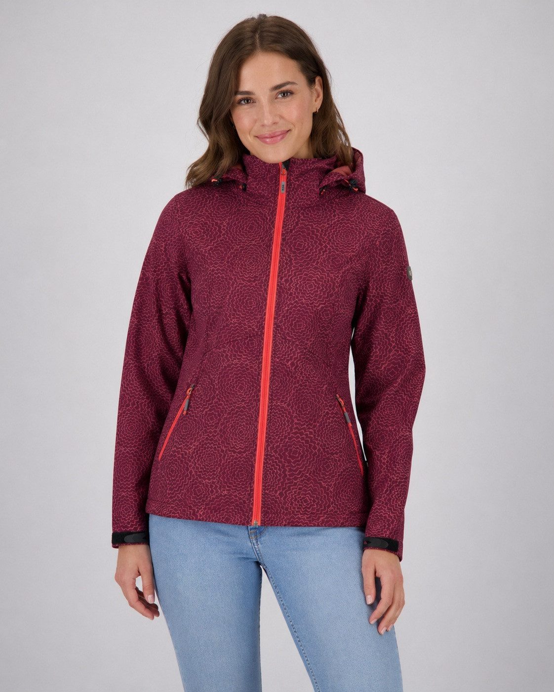 LPO Funktionsjacke Funktionsjacke Shelby – X-TEC-Membran mit 8.000 mm Wassersäule leichte Funktionsjacke mit abnehmbarer Kapuze