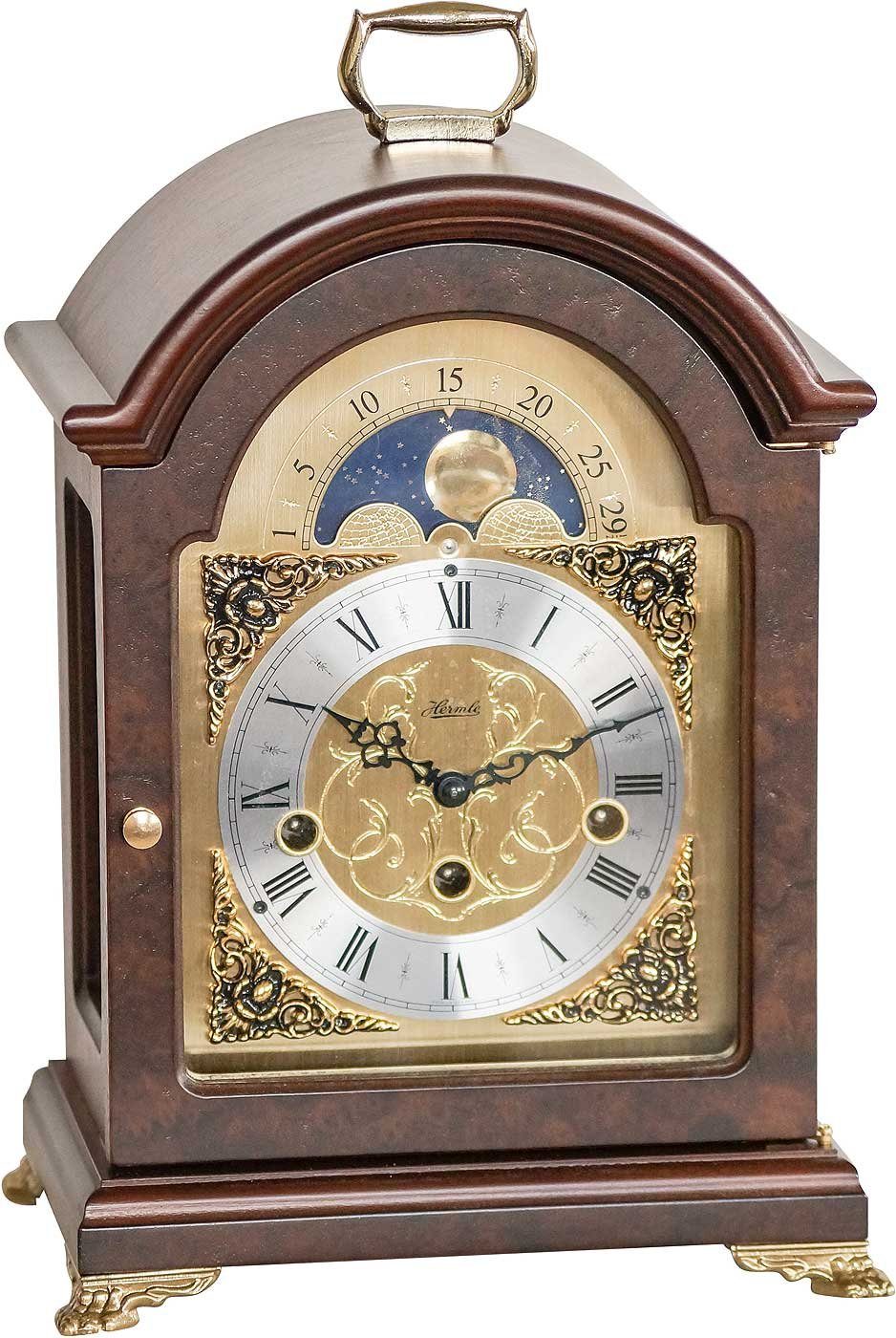 Hermle Tischuhr Tischuhr Nussbaum 4/4 Westminster - Hermle Modell: 23054-030340