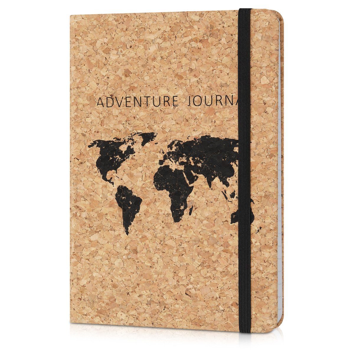 Navaris Notizbuch, Journal aus Kork liniert mit Gummiband - 18x13cm  Hardcover Notebook 100 Seiten - mit Bändchen und Fach im Einband - World  Map Design online kaufen | OTTO