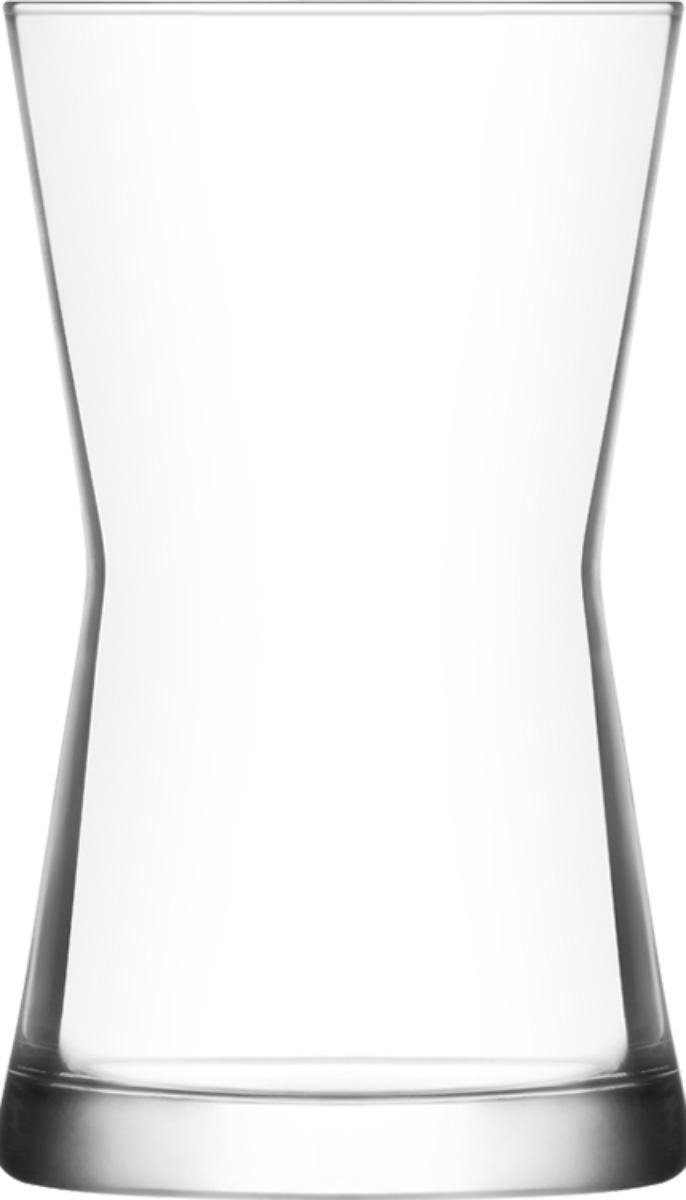 LAV Teeglas Derin, 3-tlg., Glas, 3er-Set Trinkgläser, praktisch spülmaschinenfes