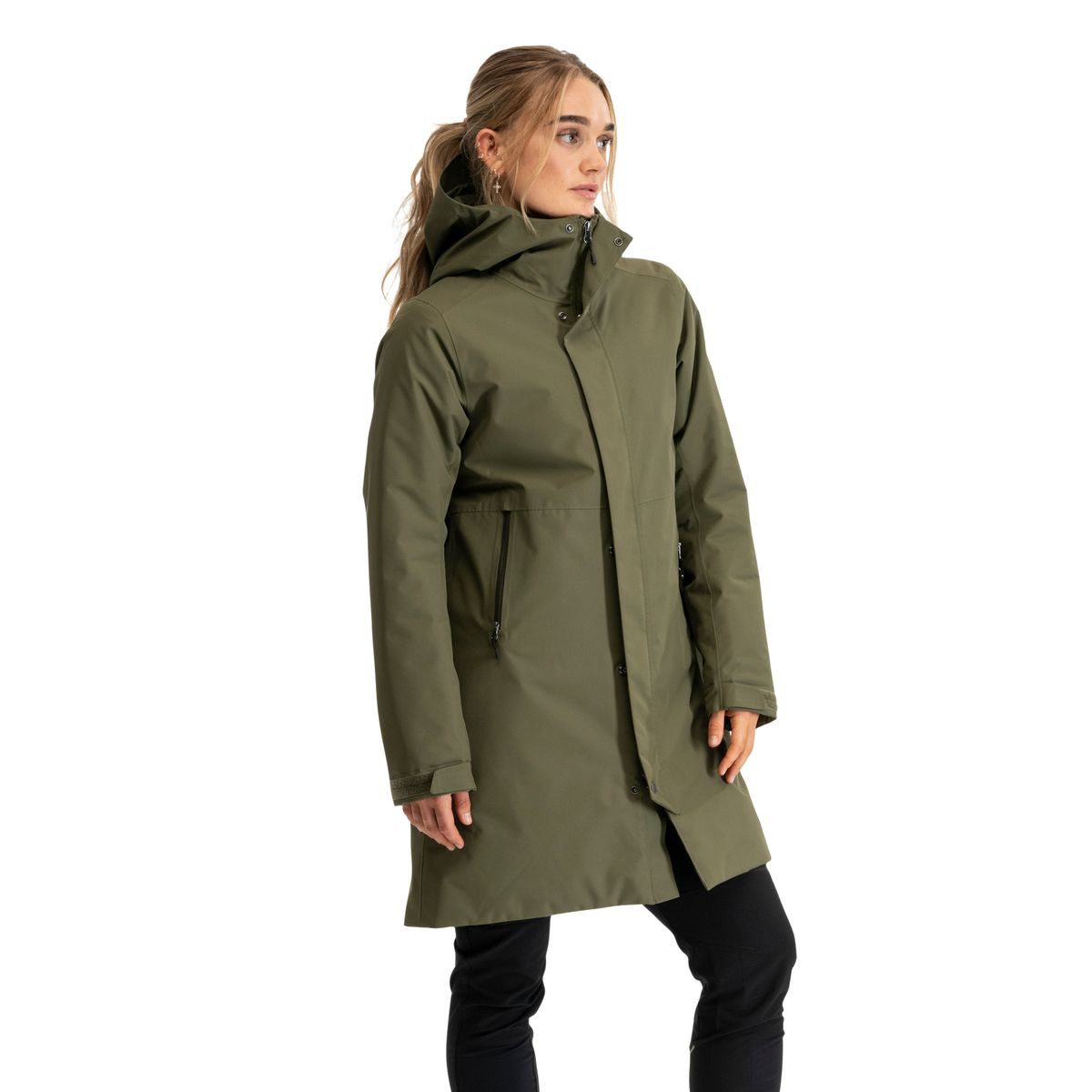 Bergans Outdoorjacke Oslo Insulated Shell Coat Women Stilvoller, wasserdichter Mantel für Alltag und Outdoor, mit Bega