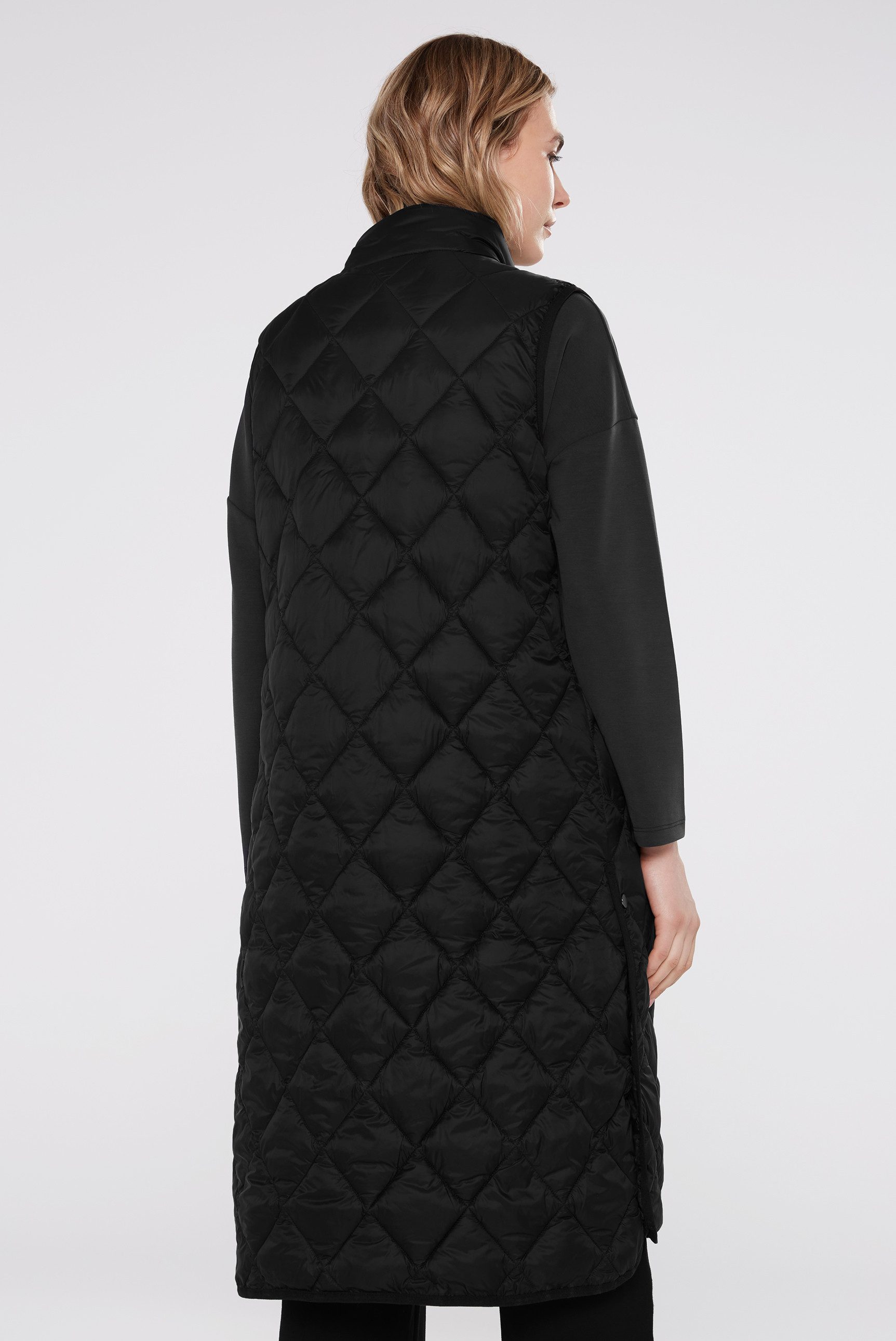 SENSES.THE LABEL Longweste mit Schlitze an den Seiten