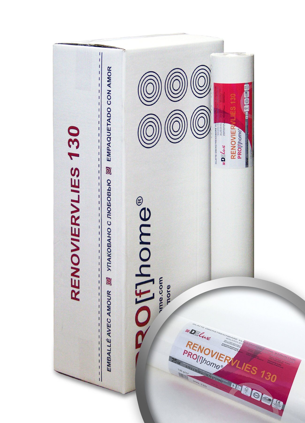 Profhome Vliestapete Renoviervlies 130 g Malervlies günstig online kaufen