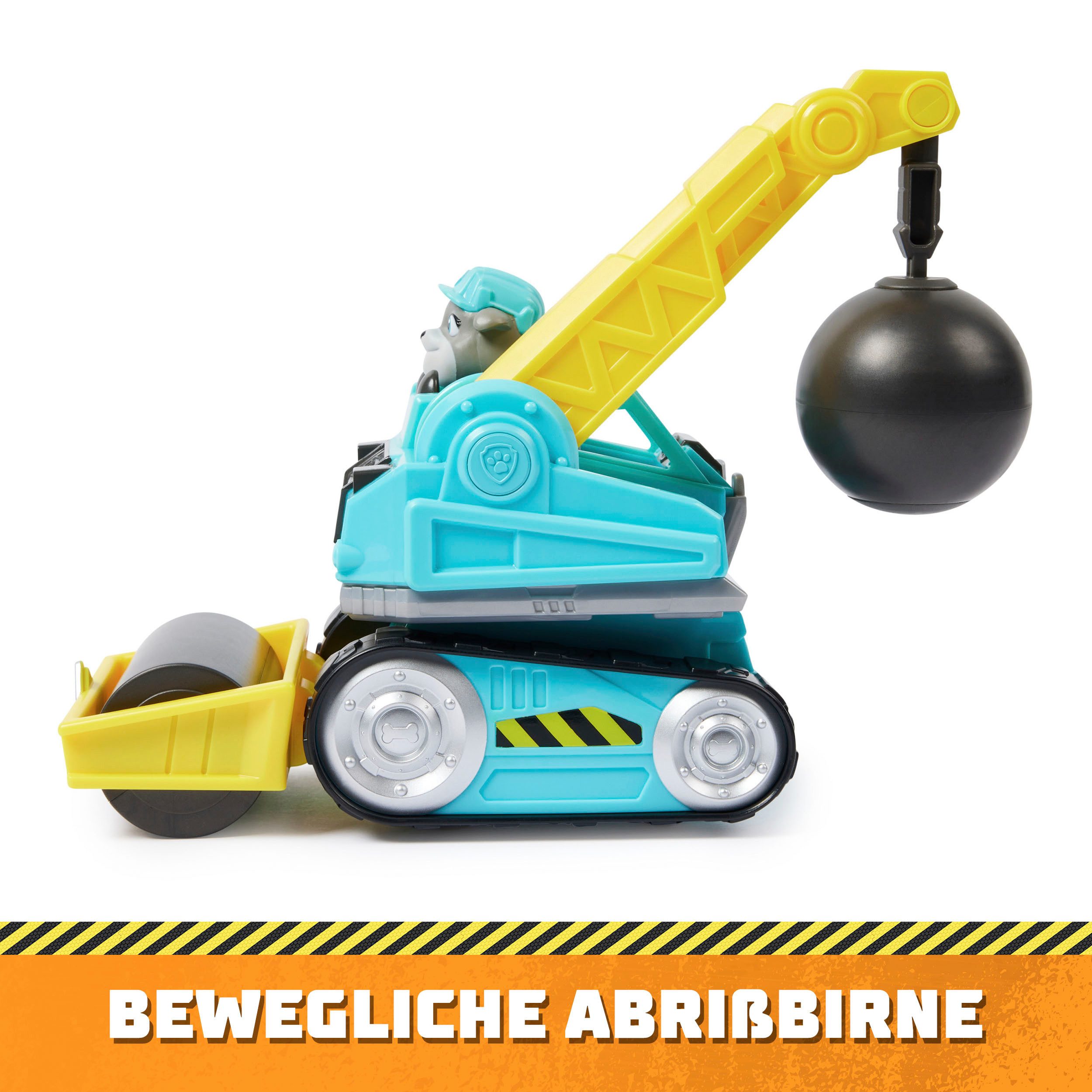 Spin Master Spielzeug-Auto Rubble & Crew - Core Vehicle Solid Motor
