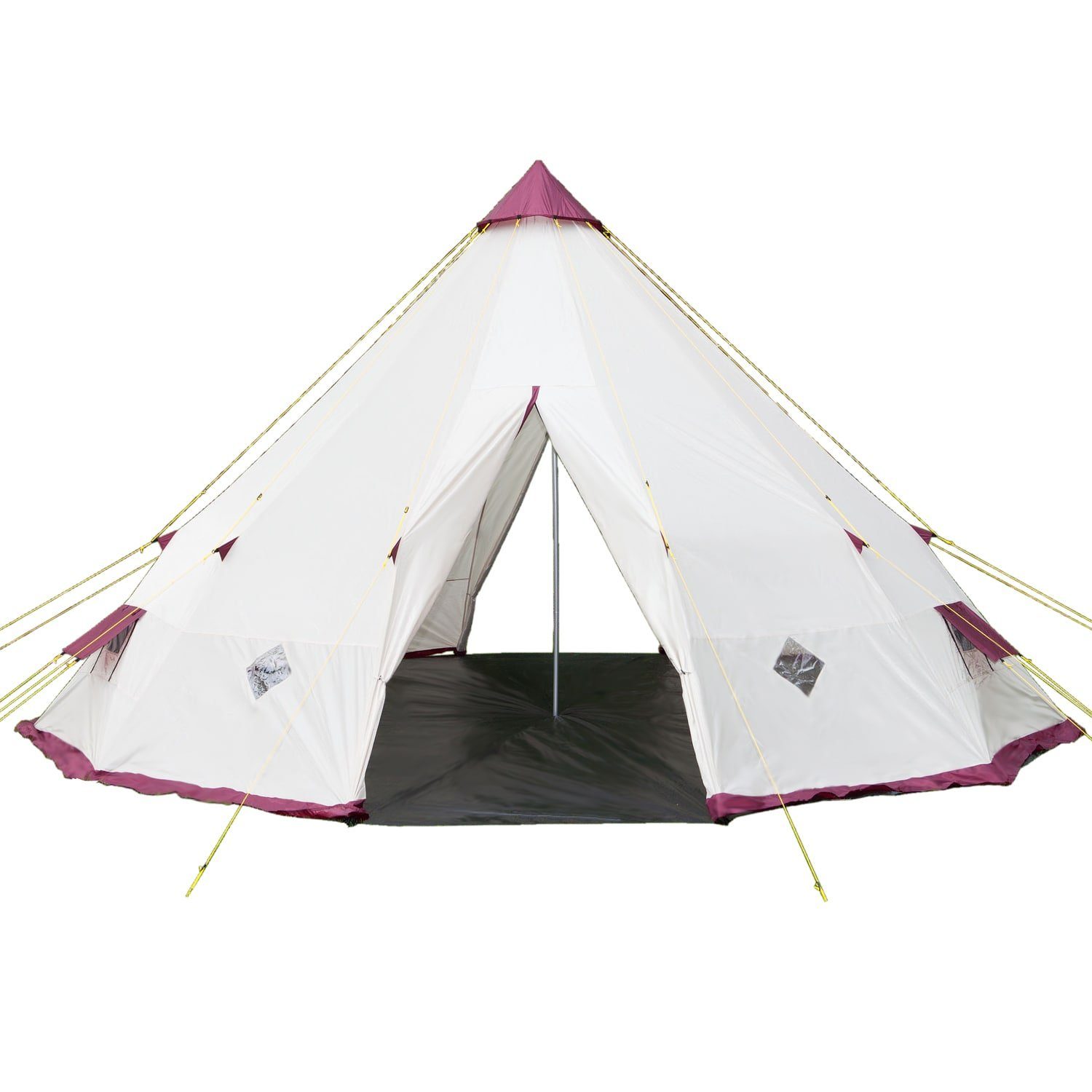 Tipi-Zelt Kota 550, Festivalzelt, Familienzelt mit losem Boden, Outdoor