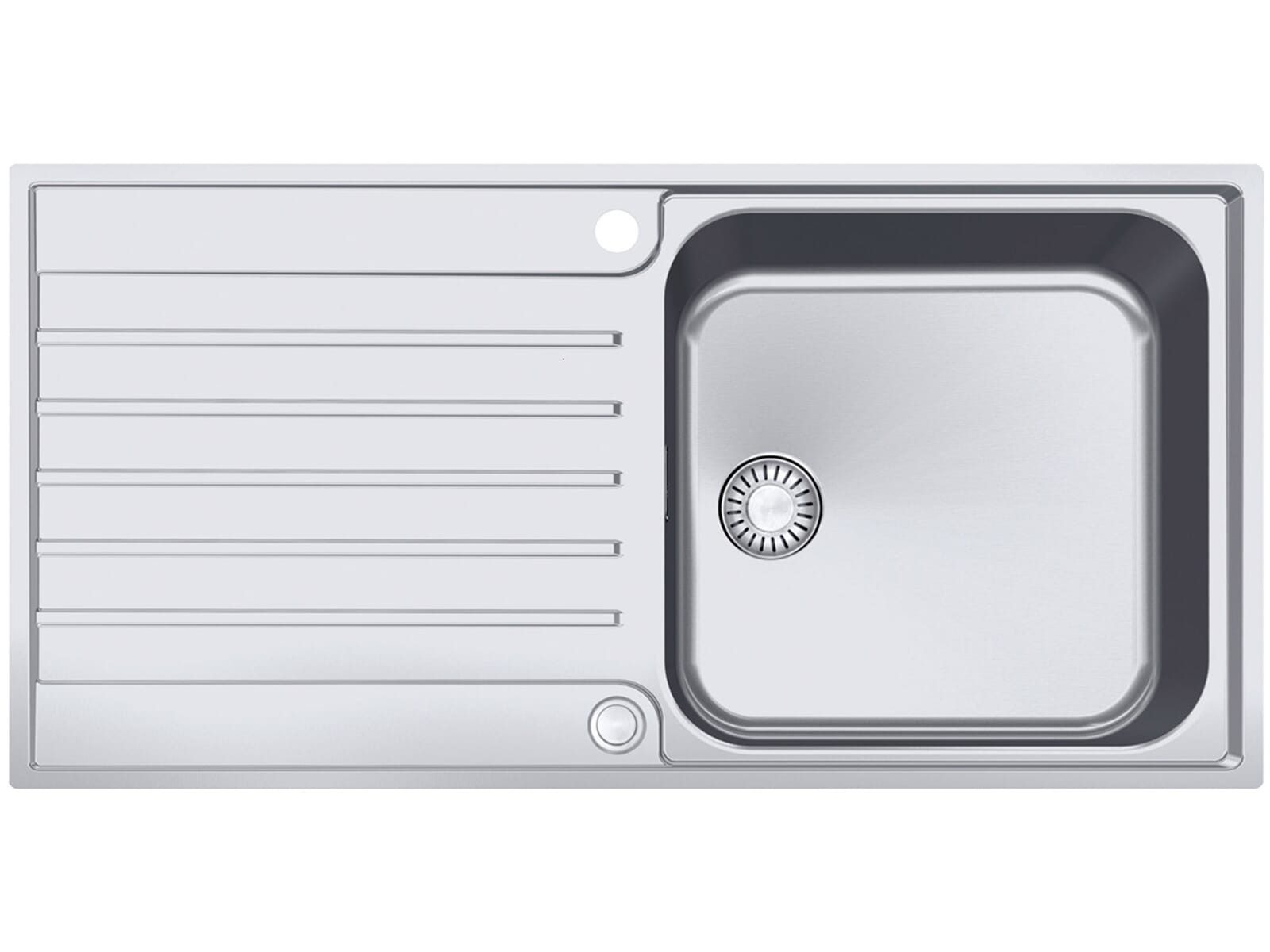 FRANKE Edelstahlspüle, rechteckig, 100/51 cm, (1 St)