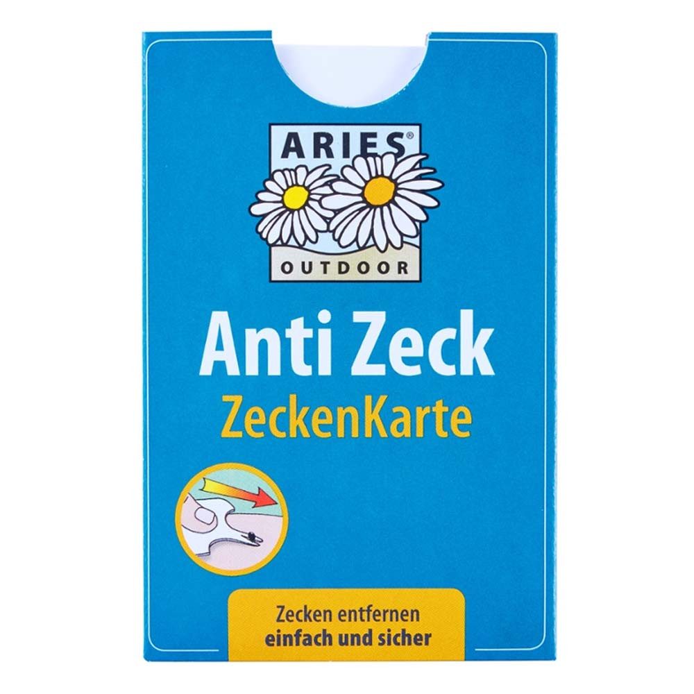Aries Insektenspray Anti Zeck - Zeckenkarte