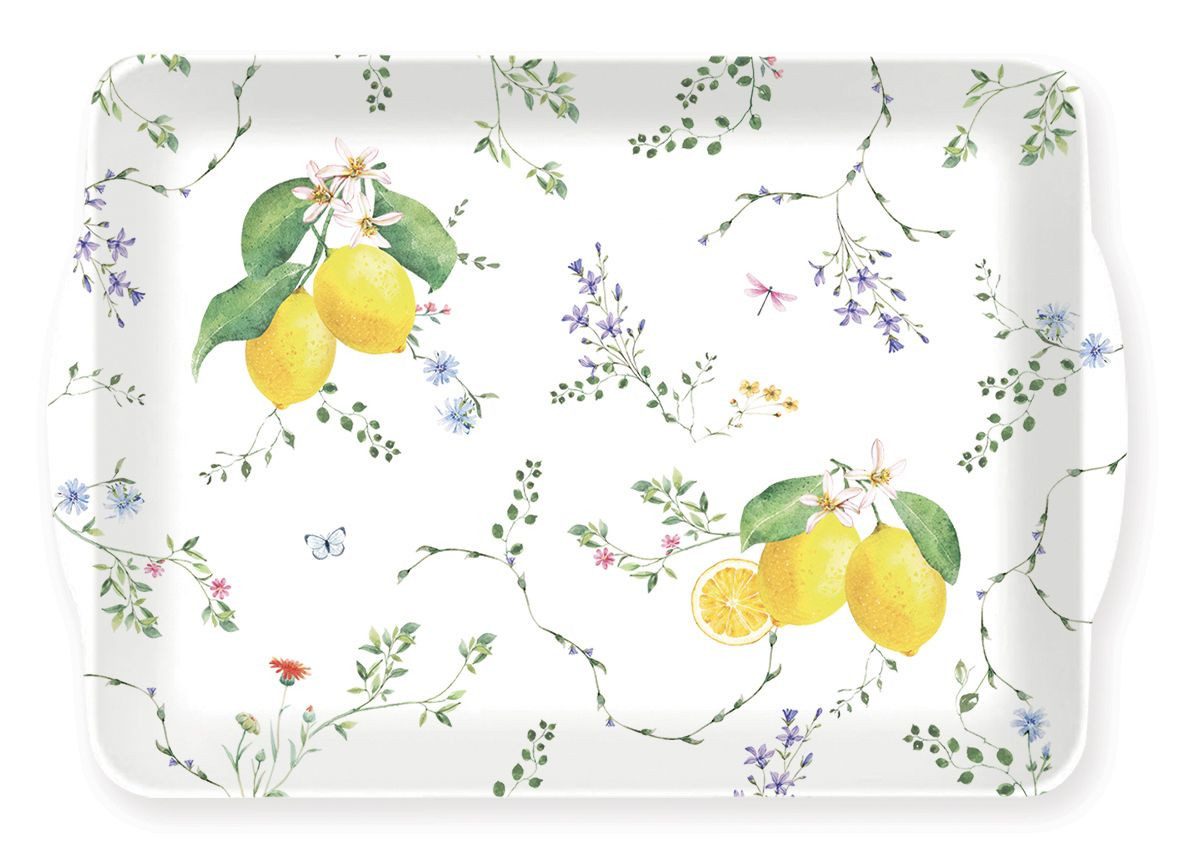 Servierteller Fleurs et Citrons