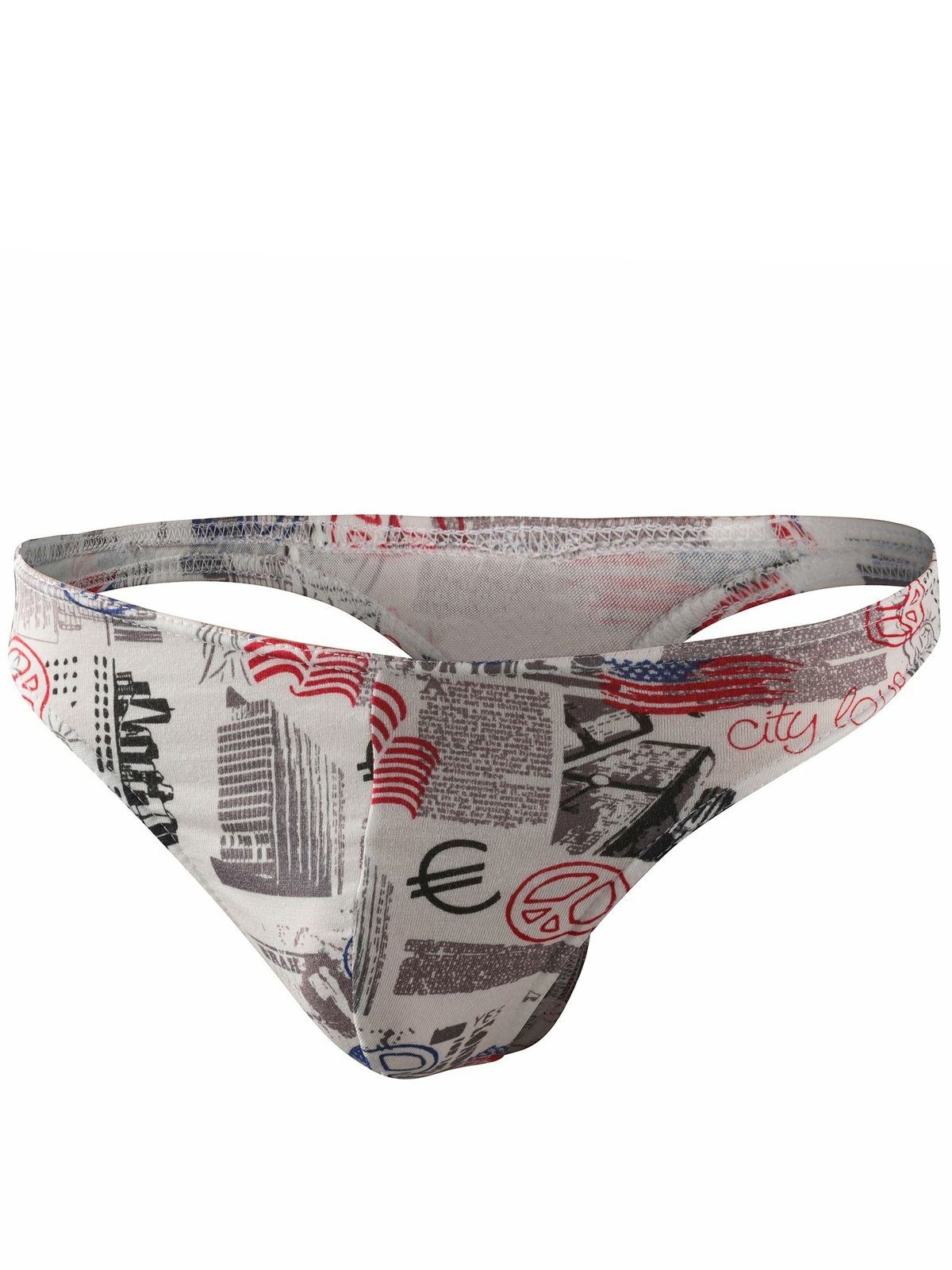 Doreanse Underwear String String Imprime Herren Schlüpfer Freedom-1370 Rio Kollektion Brasil