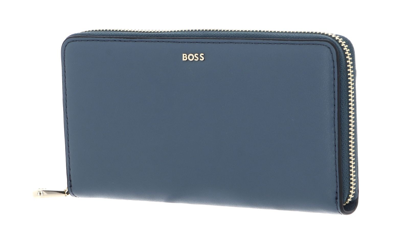 BOSS Geldbörse Ziparound Wallet, aus echtem Leder