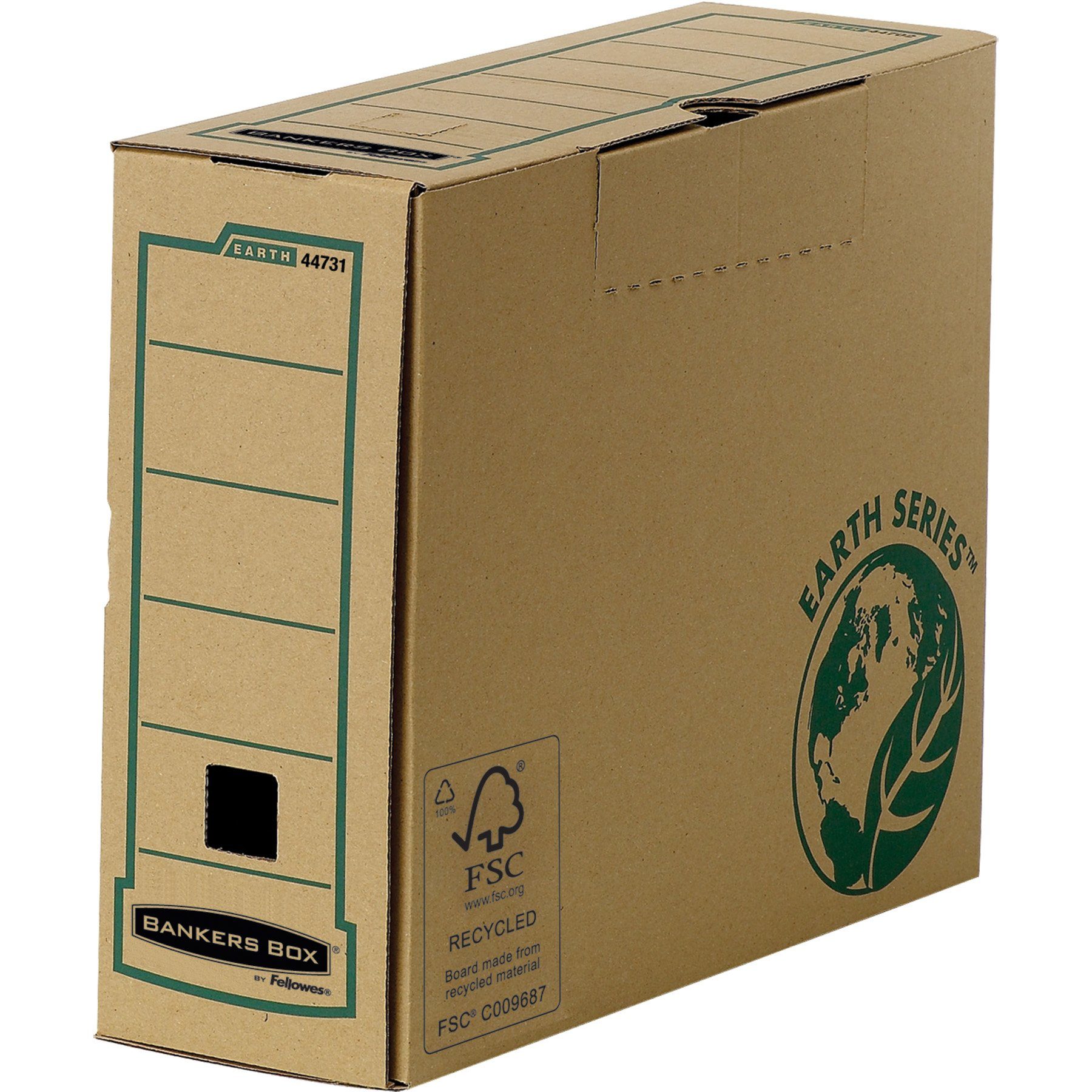 FELLOWES Archivcontainer Fellowes® 44731 Archivschachtel 97mm Bankers Box® Earth Series - 20 St