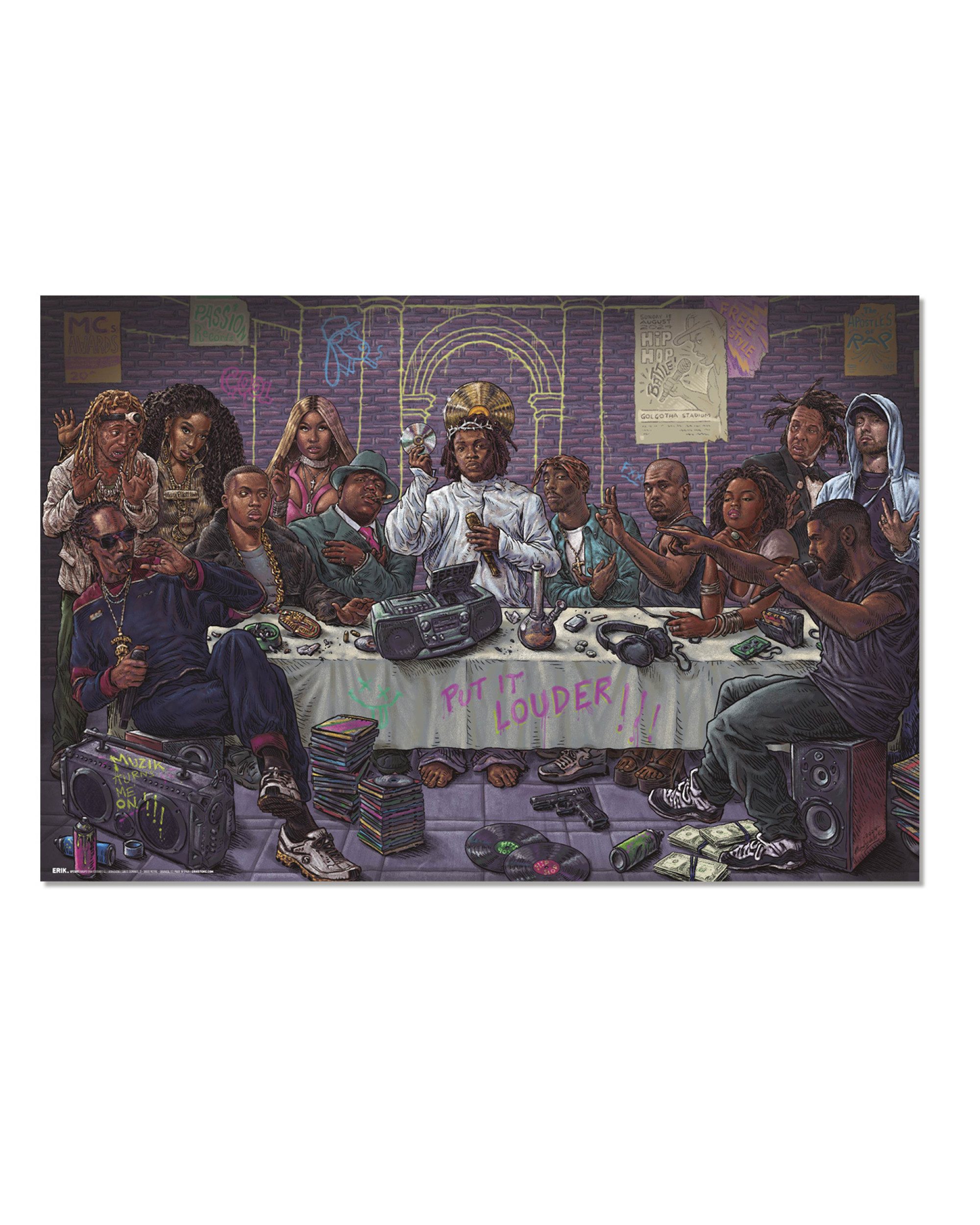 Grupo Erik Poster Hip Hop Poster The Last Supper 91,5 x 61 cm günstig online kaufen