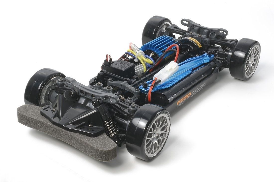 Tamiya RC-Buggy Tamiya RC Car Spec Drift Chassis TT-02D 1:10 Bausatz