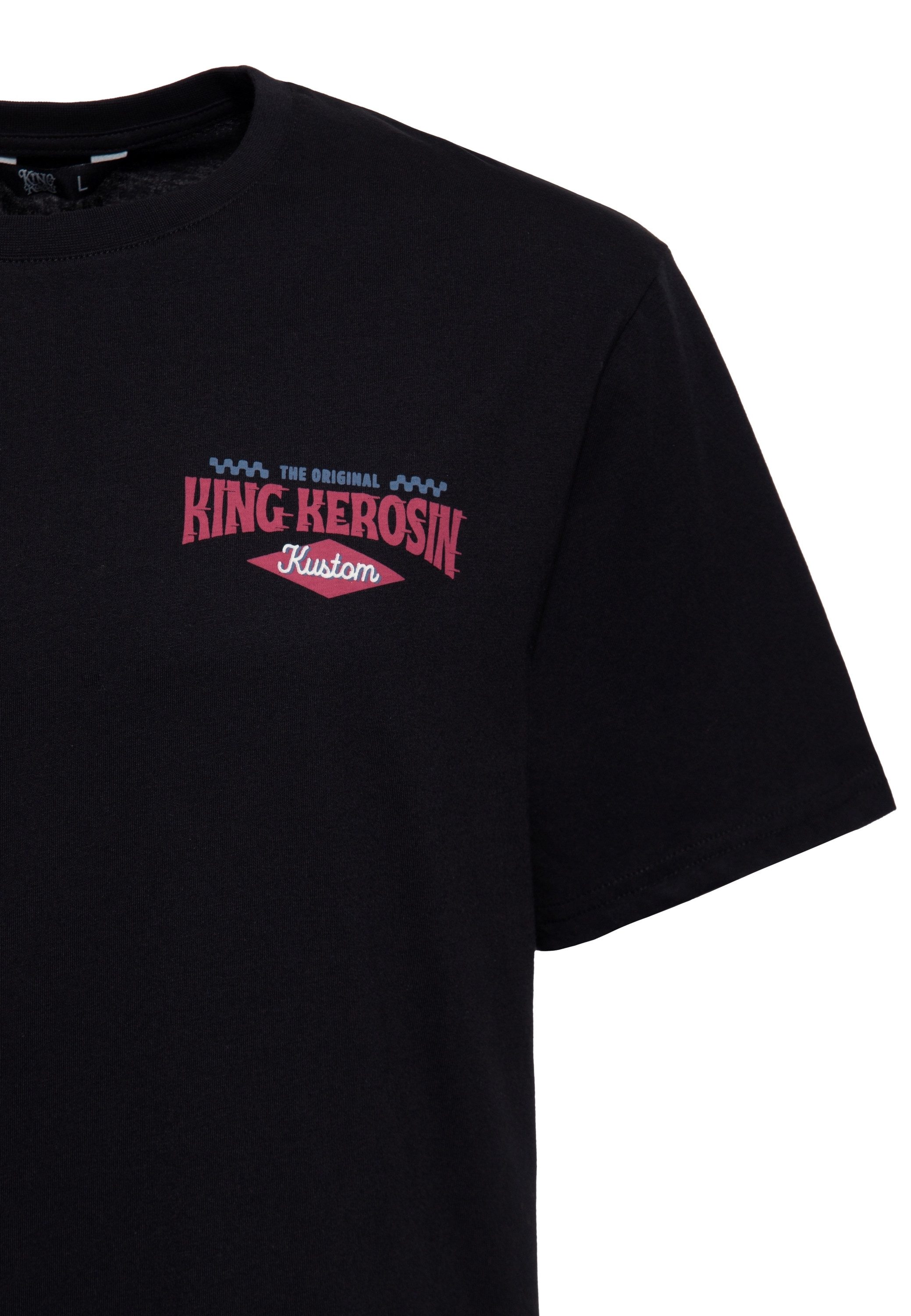 KingKerosin Print-Shirt Hot Rod Service & Repairs (1-tlg) mit Hot Rod Artwork