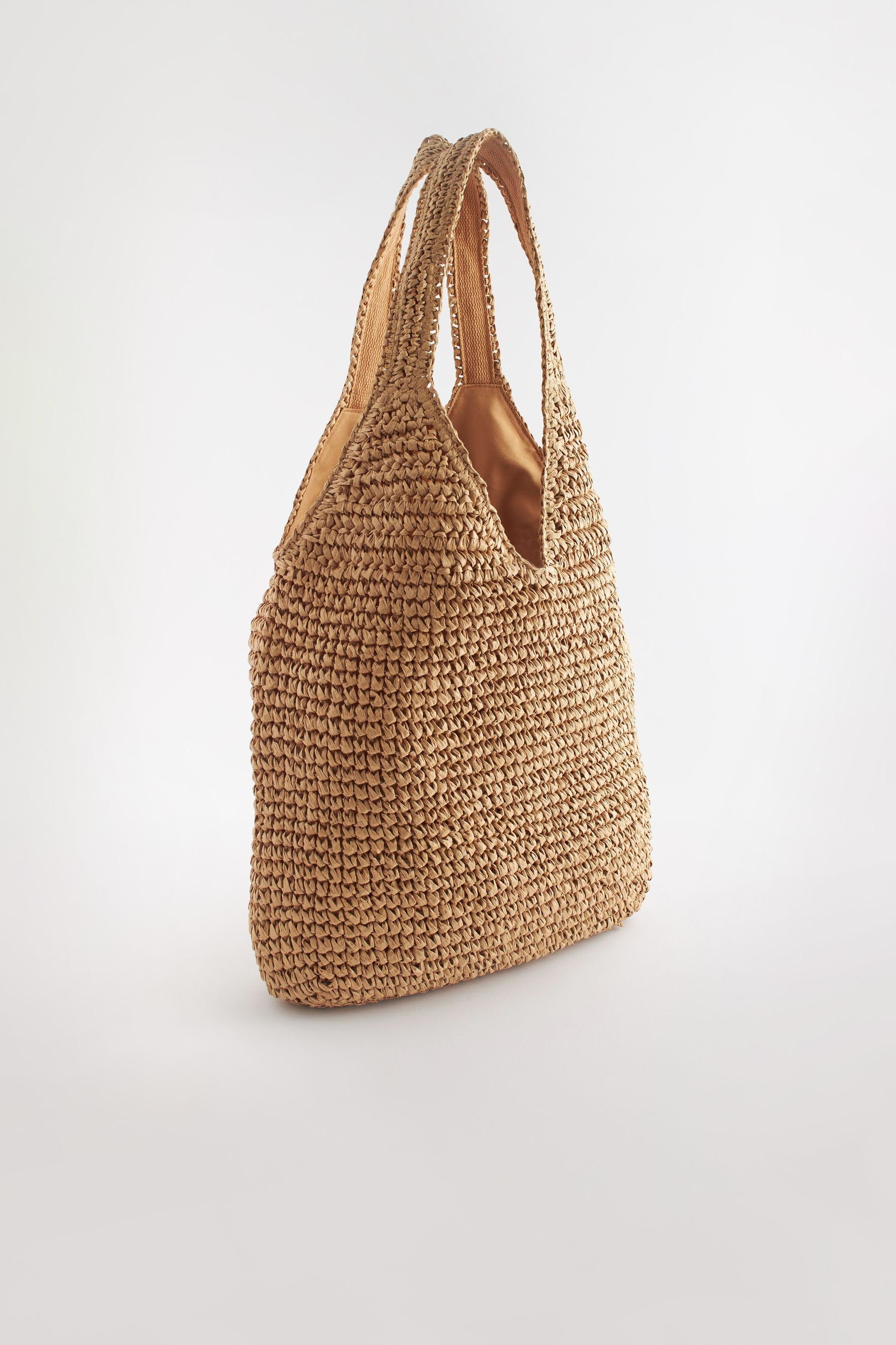 Next Schultertasche Shoppertasche aus Stroh (1-tlg) günstig online kaufen