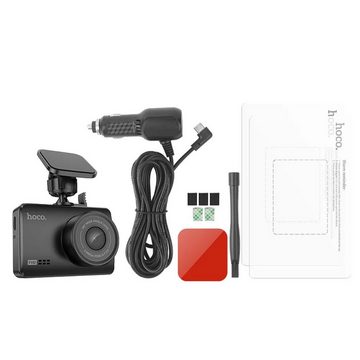 HOCO LCD Driving DV2 Autokamera, schwarz 2,45 Zoll 200 mAh 1080P Dashcam