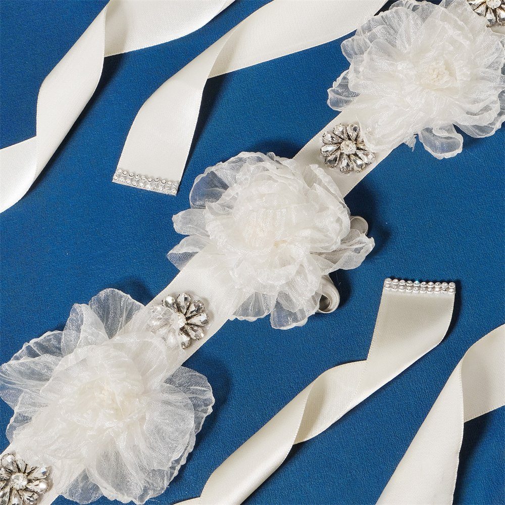 Gürtelriemen Kette, Blume Gürtel eleganten Taille Bridal Kleid Hochzeit Rouemi