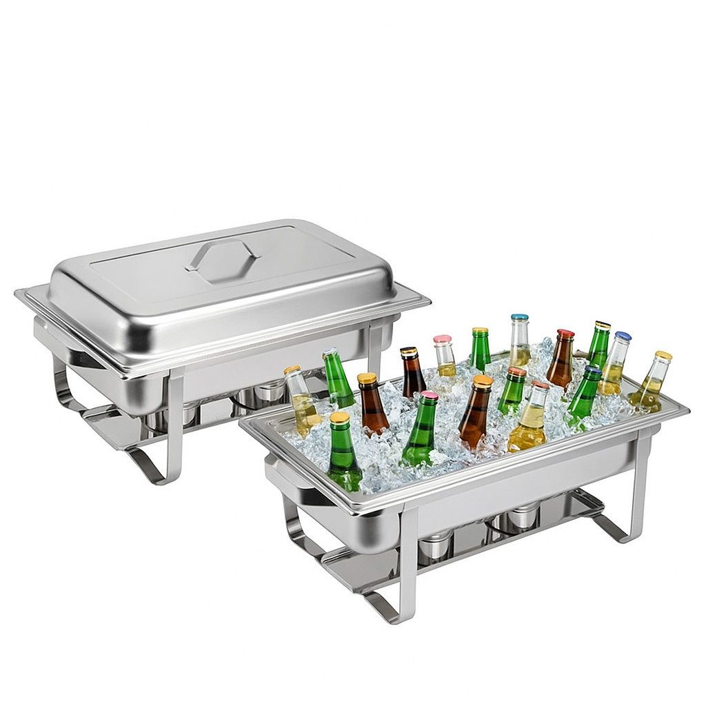 Rungassi Speisenwärmer Warmhaltebehälter Speisenwärmer Wärmebehälter Buffetwärmer Catering – Bild 2 von 5