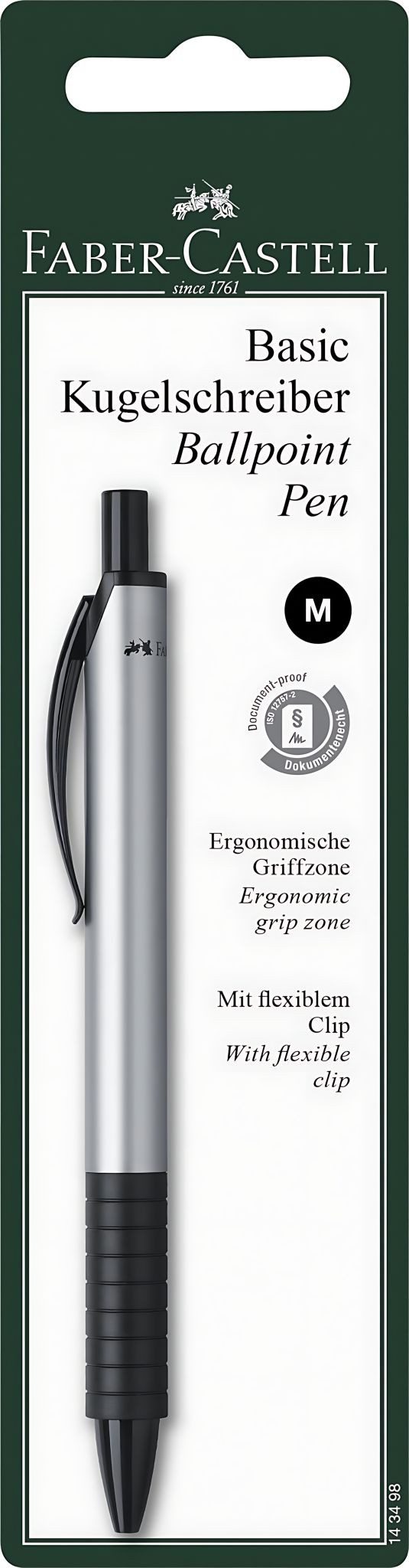 Faber-Castell Kugelschreiber Faber Castell Kugelschreiber Basic M sortiert