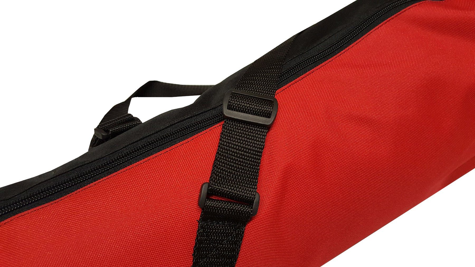 Aves-24 Skirucksack SKITASCHE Skibag 150 160 170 180 oder 190cm für Ski + Skistöcke ROT, Rot 170