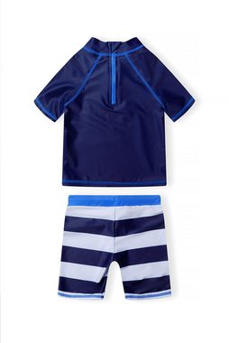 MINOTI Schwimmanzug Set mit UV-Filter, Oberteil mit kurzen Ärmeln und Shorts (9m-8y)