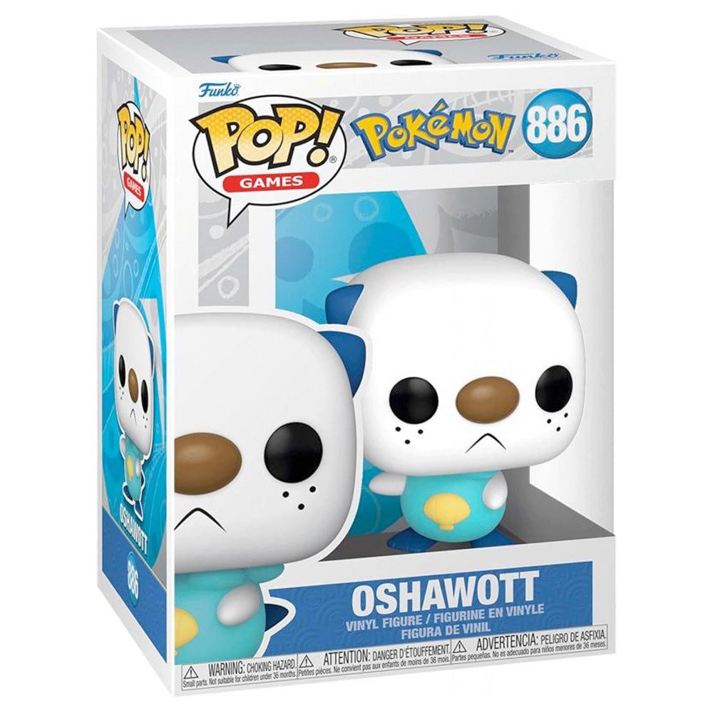 POKEMON JUEGO DE CARTAS Actionfigur Funko POP! Pokemon Oshawott, 10 cm